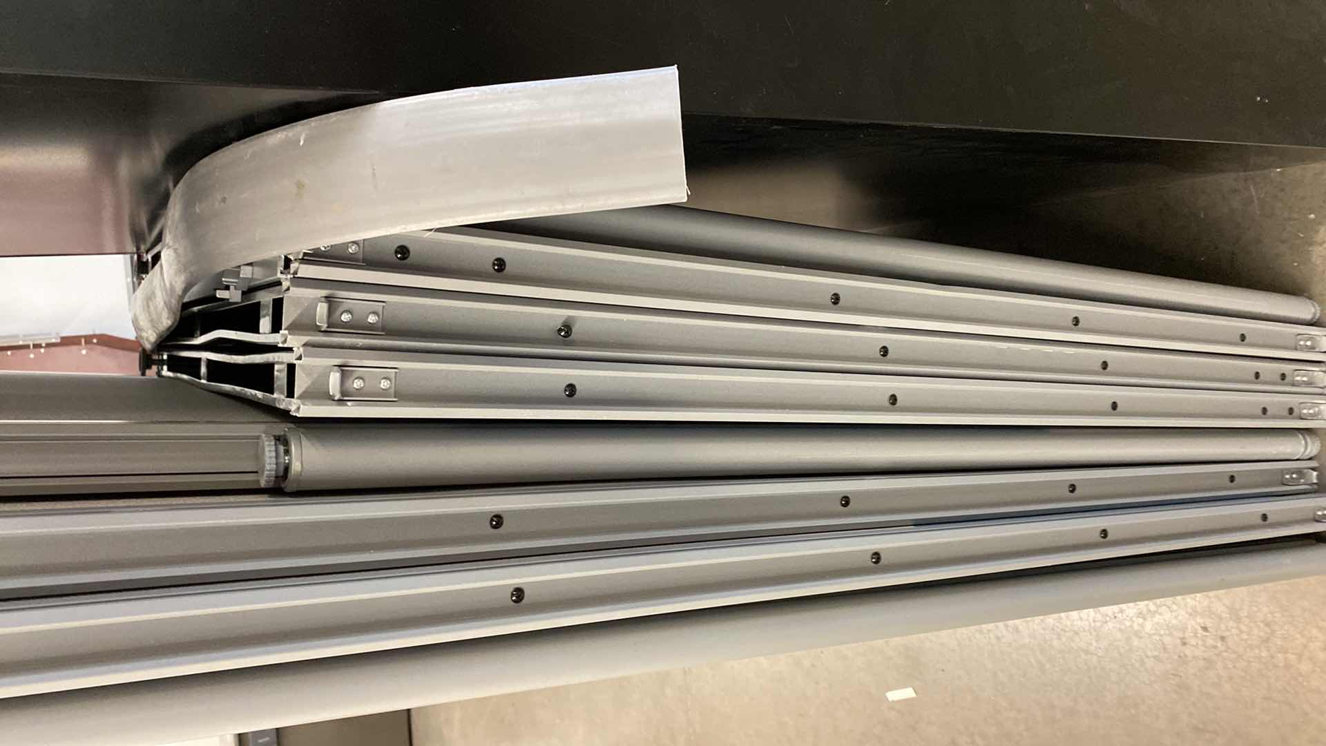 Photo 1 of 8 PIECE PARTITION DESK LARGEST PIECES 32” X 63”