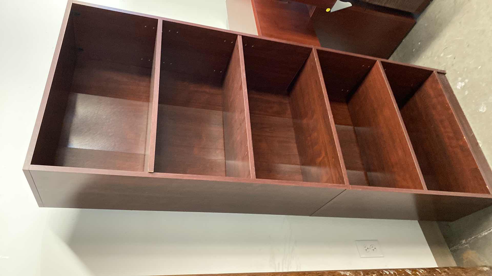 Photo 1 of 5 SHELF BOOKCASE 28” X 11.5” H70” (MATCHING DESK FILE AND WALL CABINET SOLD SEPARATELY)