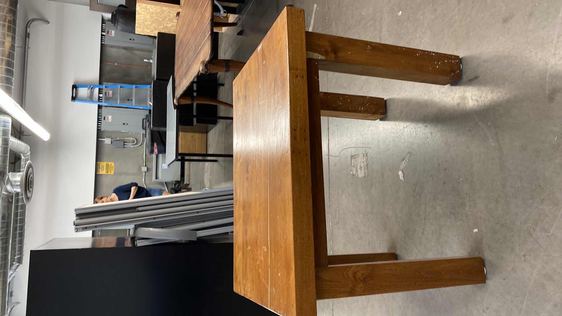 Photo 1 of WOOD TABLE 29” X 39”  H31”