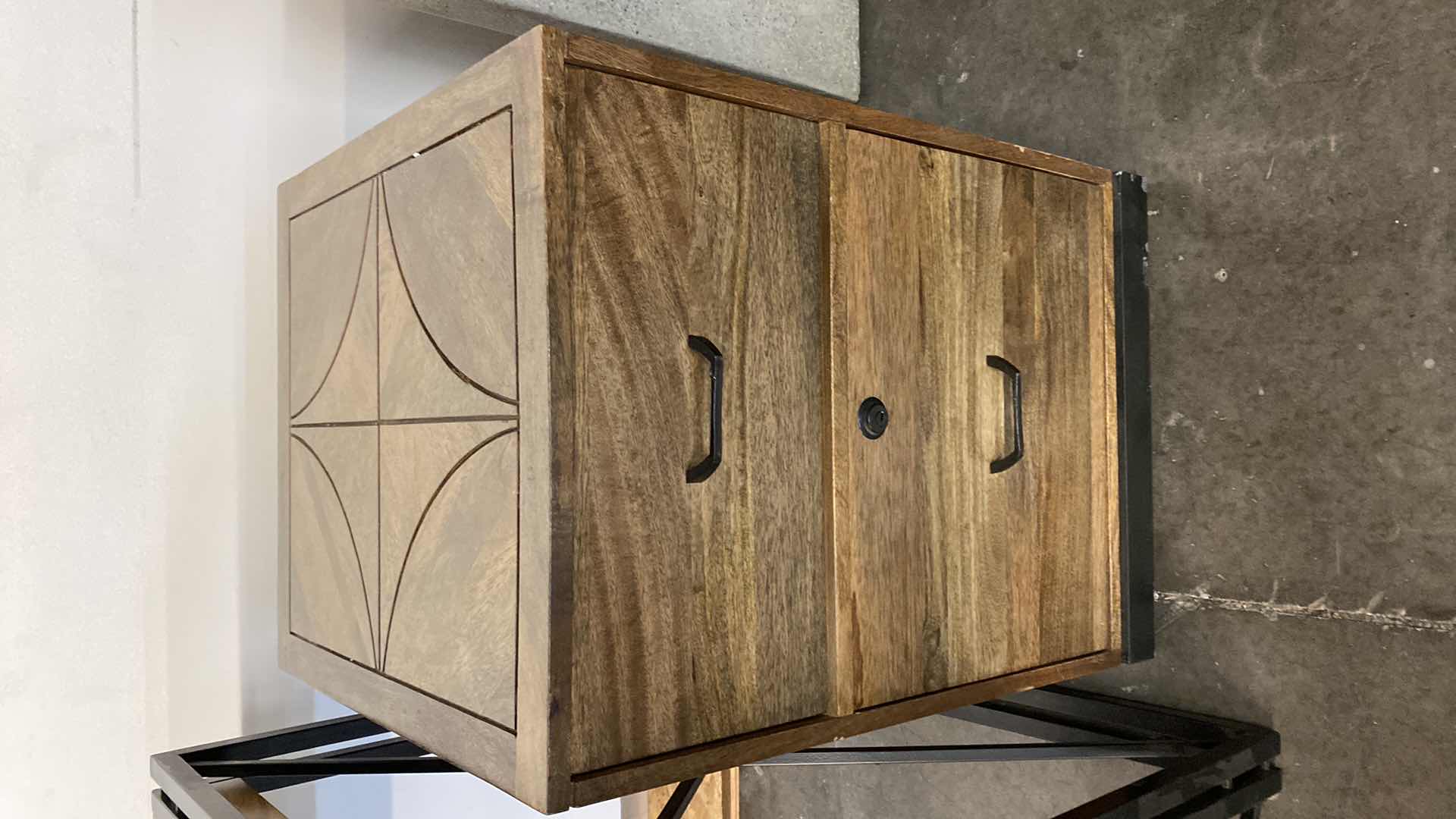 Photo 1 of MODERN WOOD FILE CABINET - DESK SOLD SEPARATELY