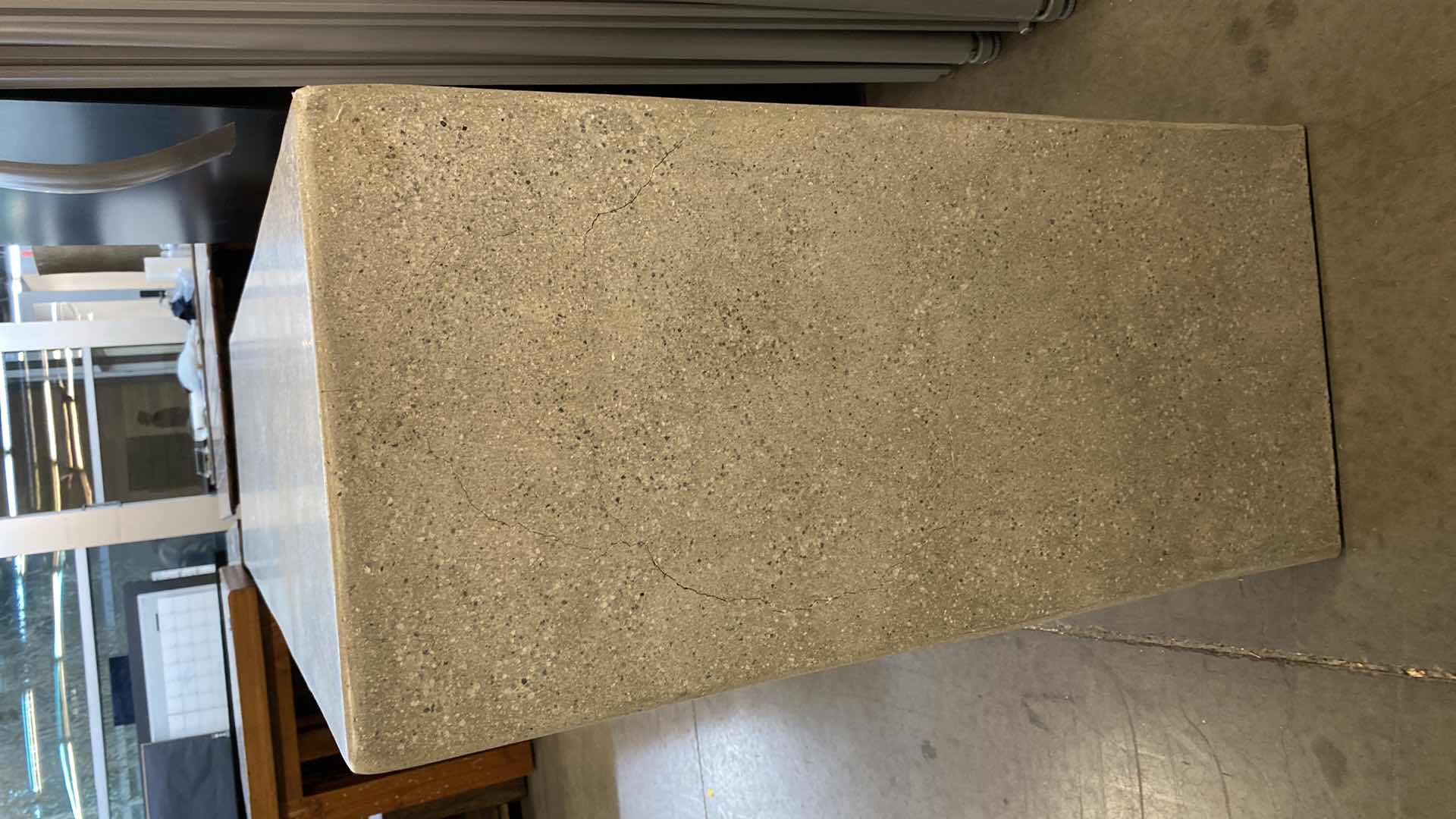 Photo 1 of CONCRETE CONSOLE TABLE 50” X 14” H30.5”