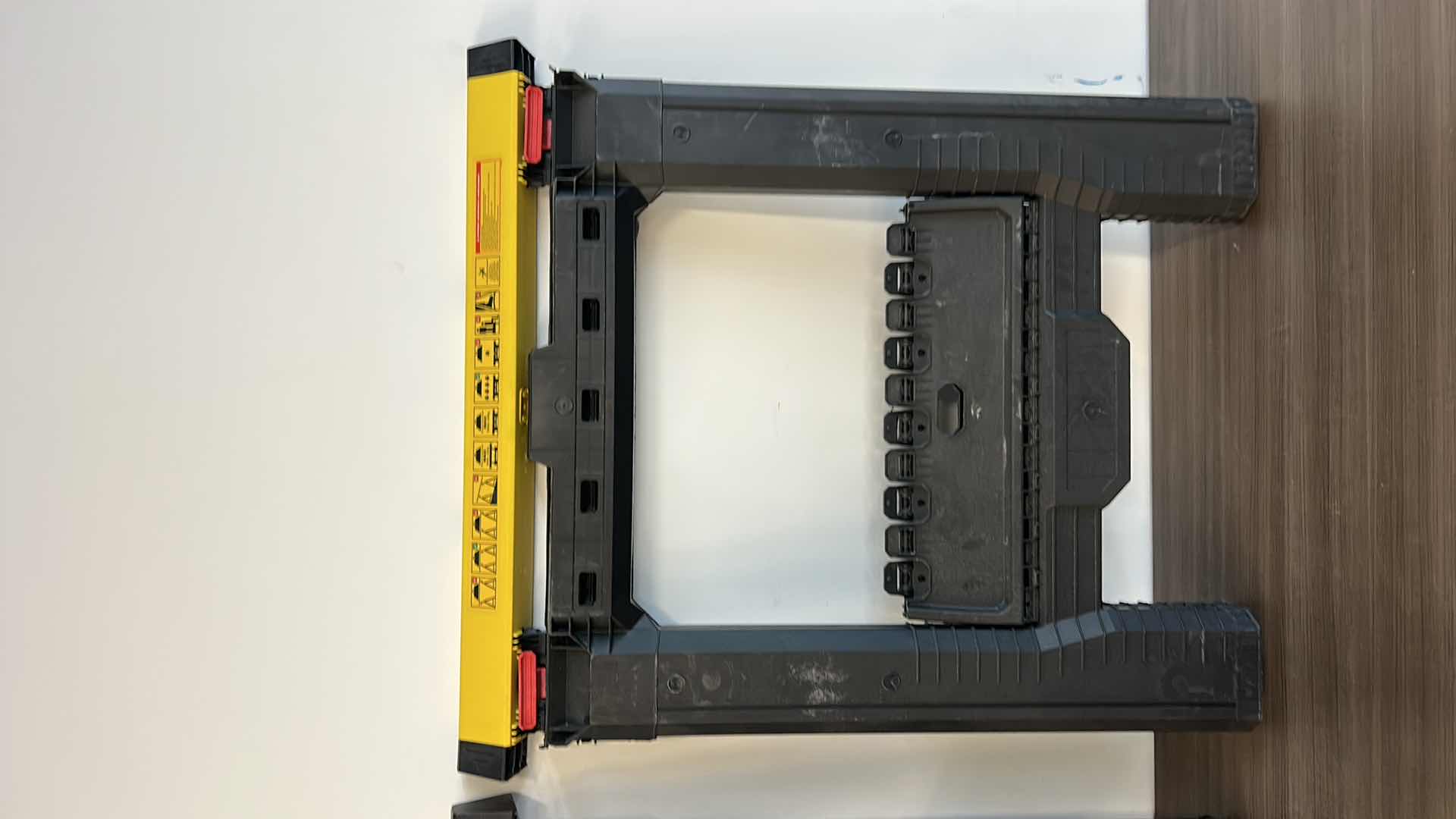 Photo 1 of 2 - STANLEY ADJUSTABLE SAW HORSES