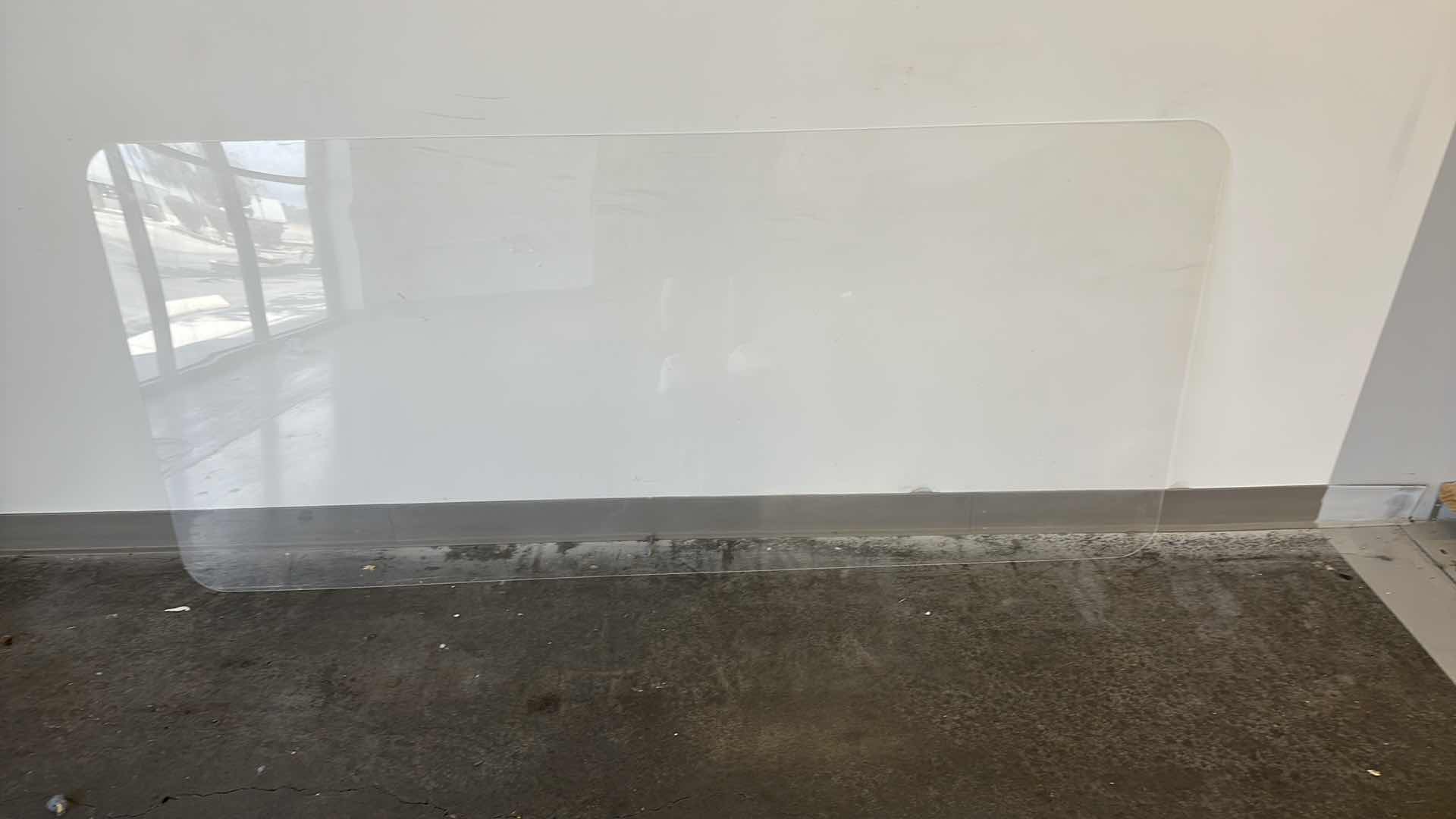 Photo 1 of LARGE PLEXIGLAS DESK TOP 35” X 77”