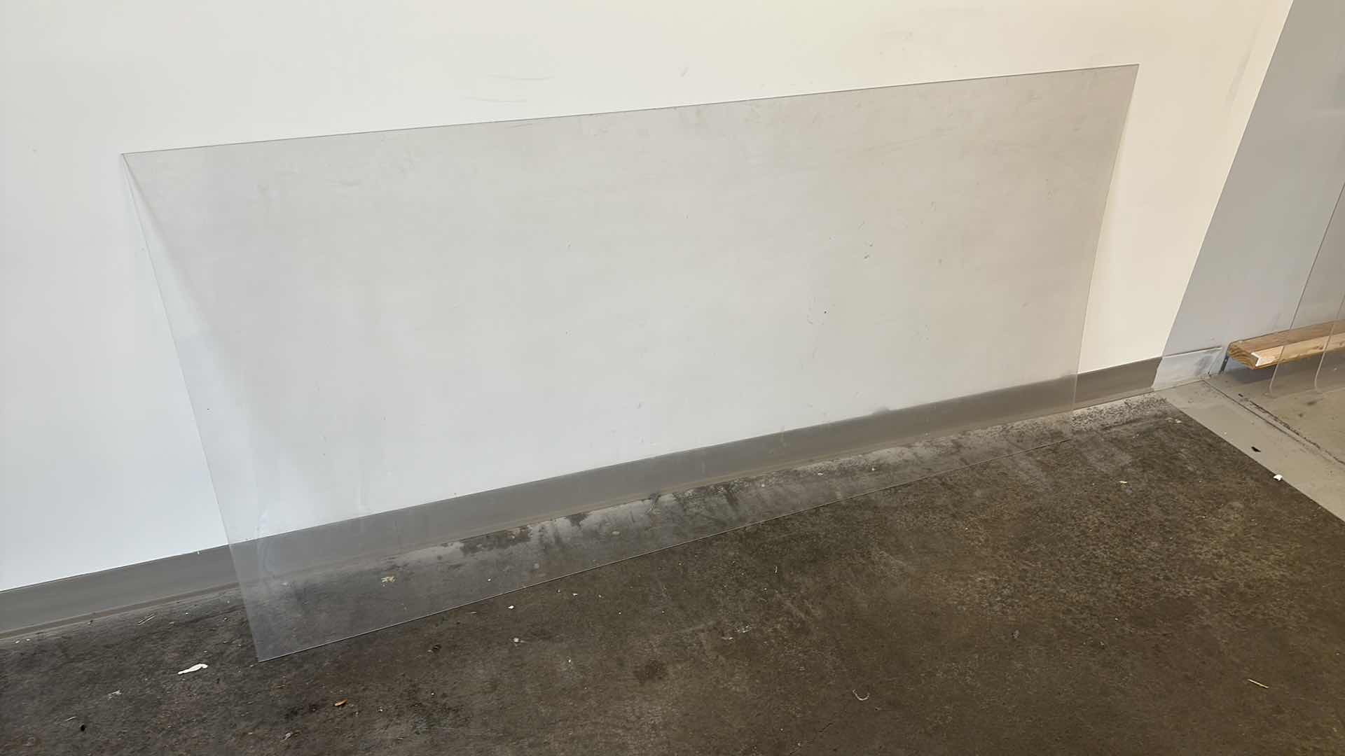 Photo 1 of LARGE PLEXIGLAS DESK TOP 33 1/2” X 73”