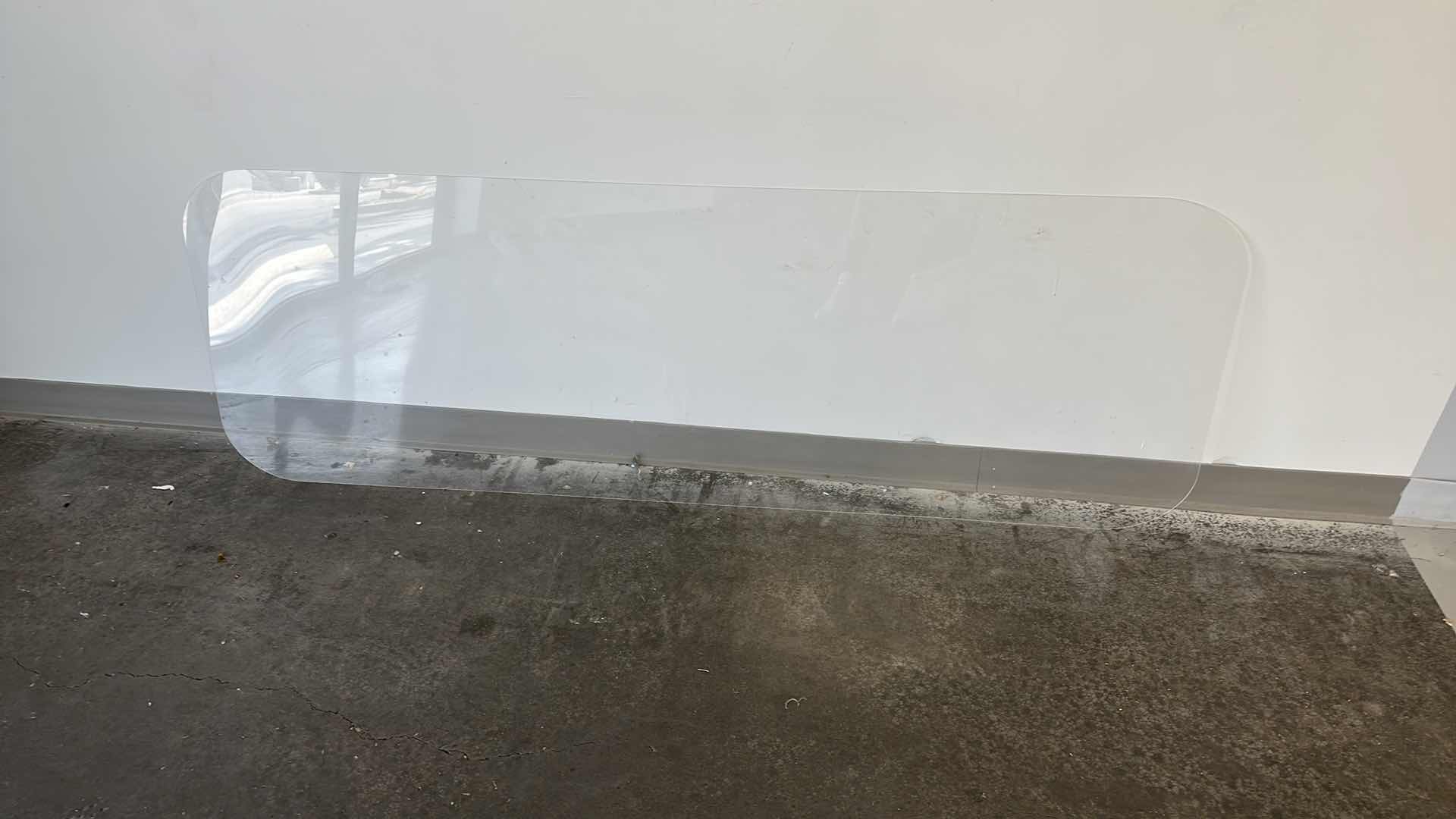 Photo 1 of PLEXIGLASS DESK TOP 72” X 24”