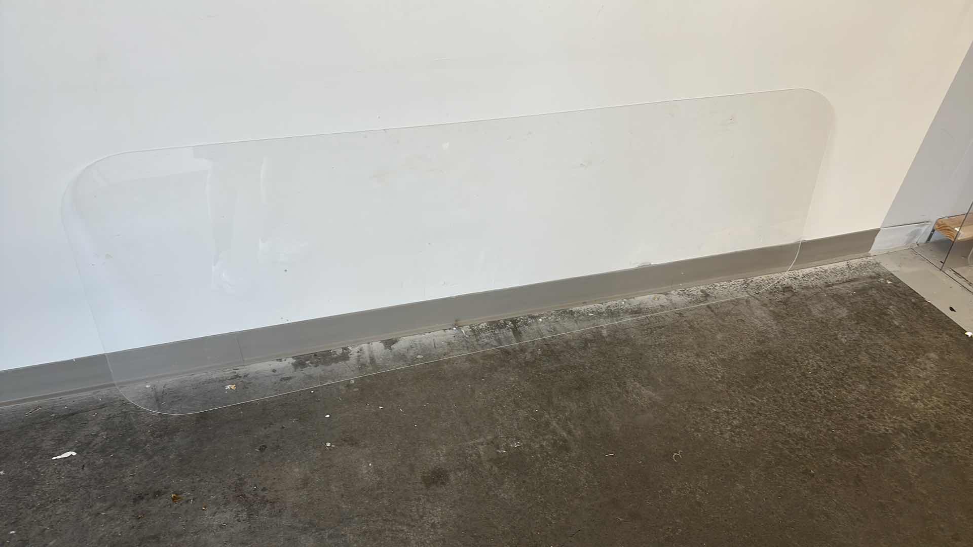 Photo 1 of PLEXIGLASS DESK TOP 72” X 24”