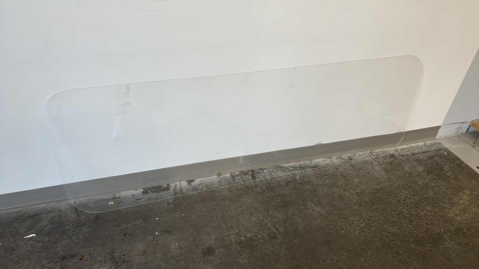 Photo 1 of PLEXIGLASS DESK TOP 72”X 24”