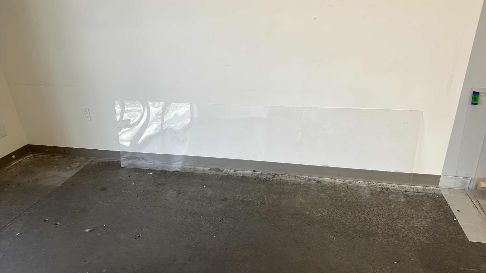 Photo 1 of LARGE PLEXIGLASS DESK TOP 96” X 24”
