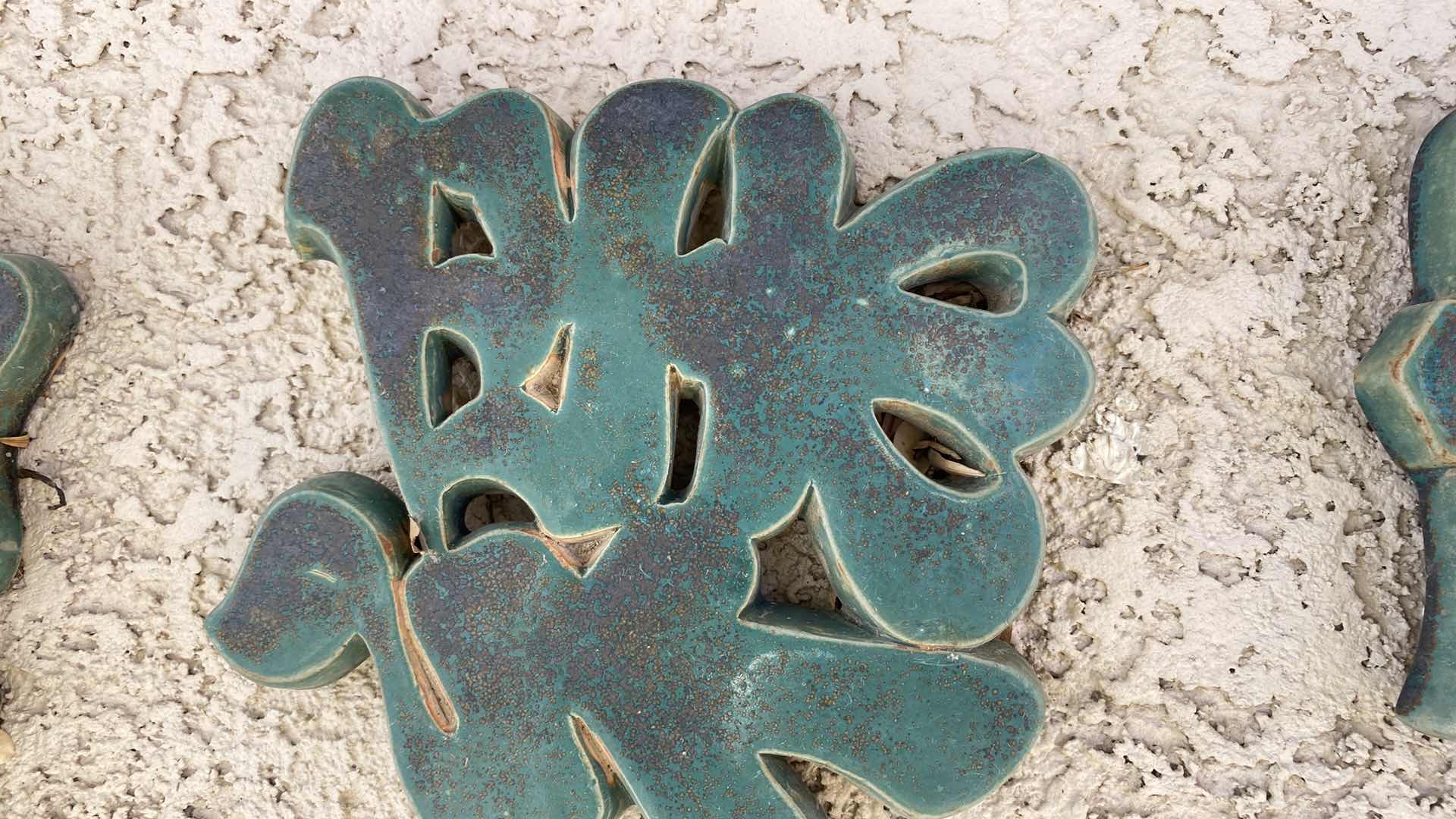 Photo 4 of SET OF 4 ASIAN WALL TILES 7” X 8” EACH