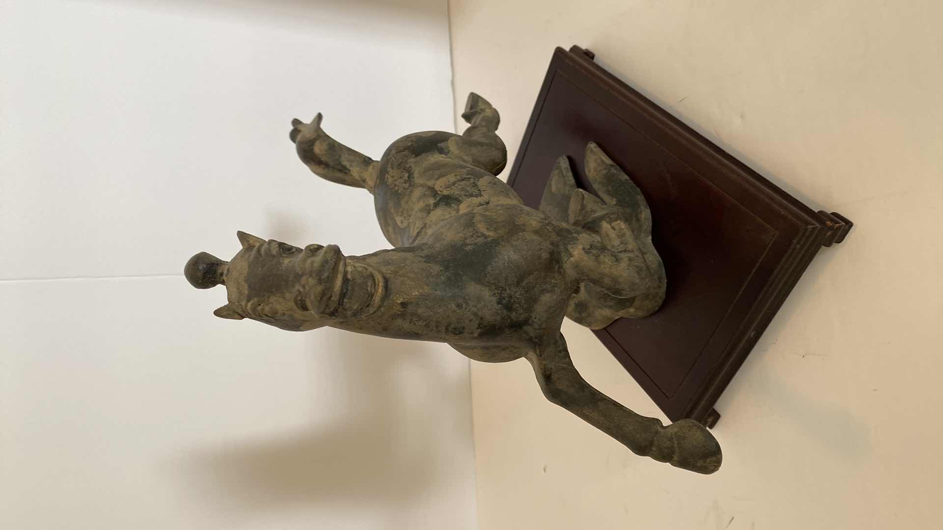 Photo 1 of FLYING HORSE OF GANSU 12” X 9.5” STAND INCLUDED (FROM GUMPS)