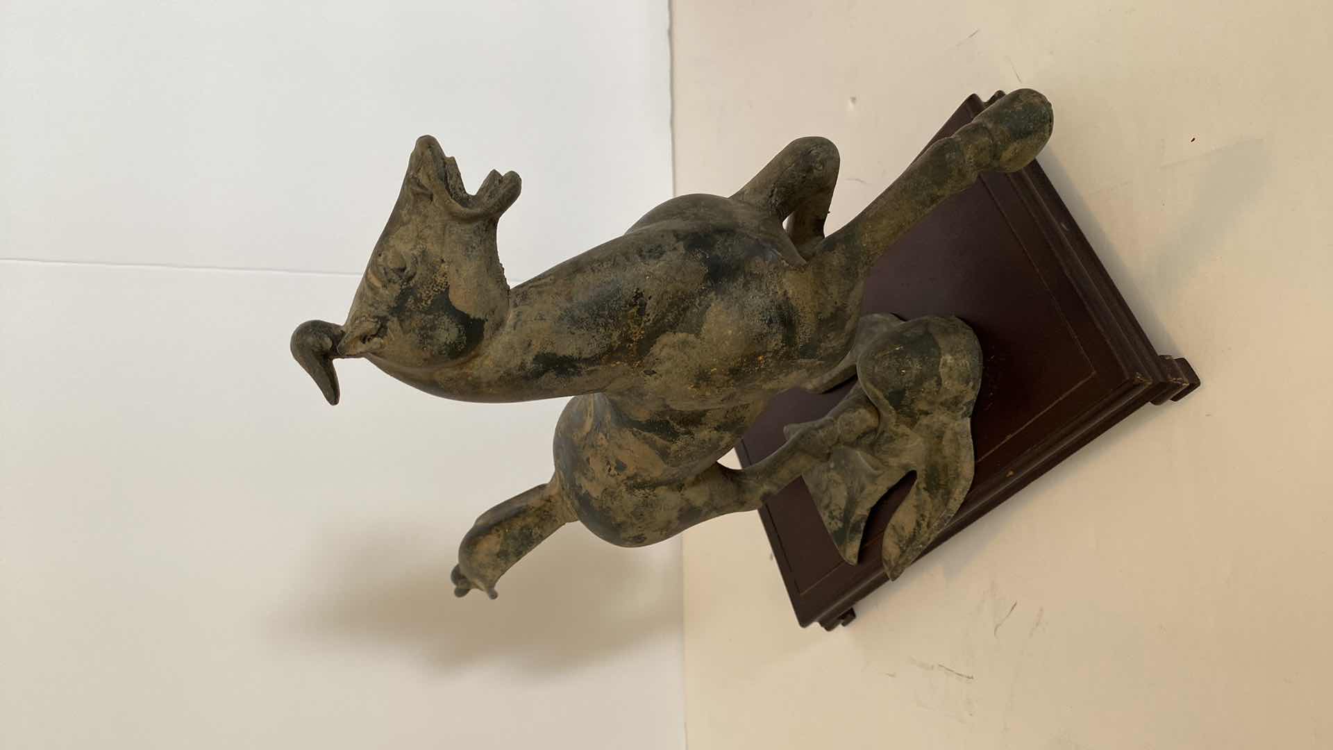 Photo 1 of FLYING HORSE OF GANSU 12” X 9.5” STAND INCLUDED (FROM GUMPS)