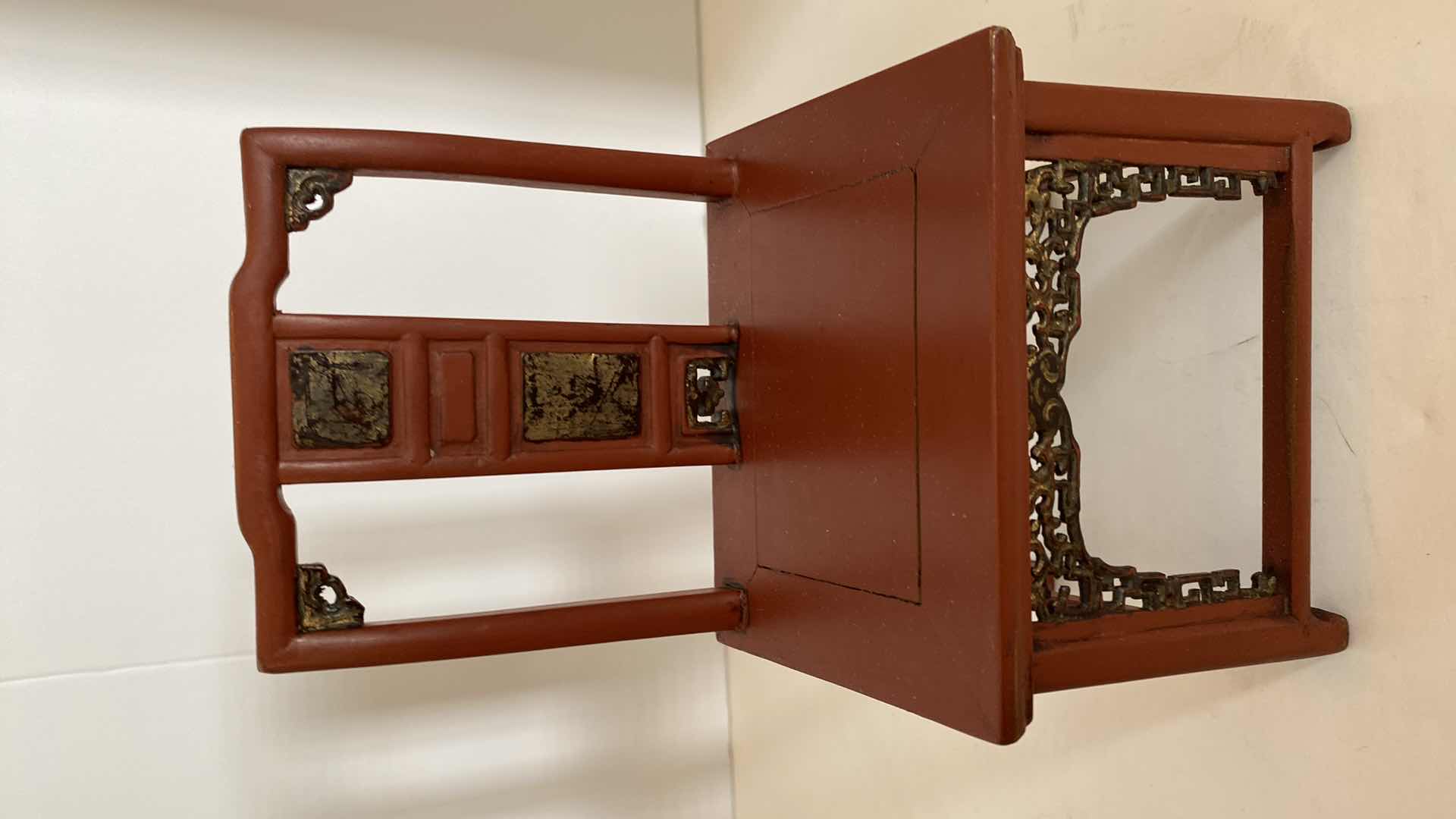 Photo 1 of 3- CHINESE MINIATURE FURNITURE DECOR TALLEST 3 1/2“ x 10“