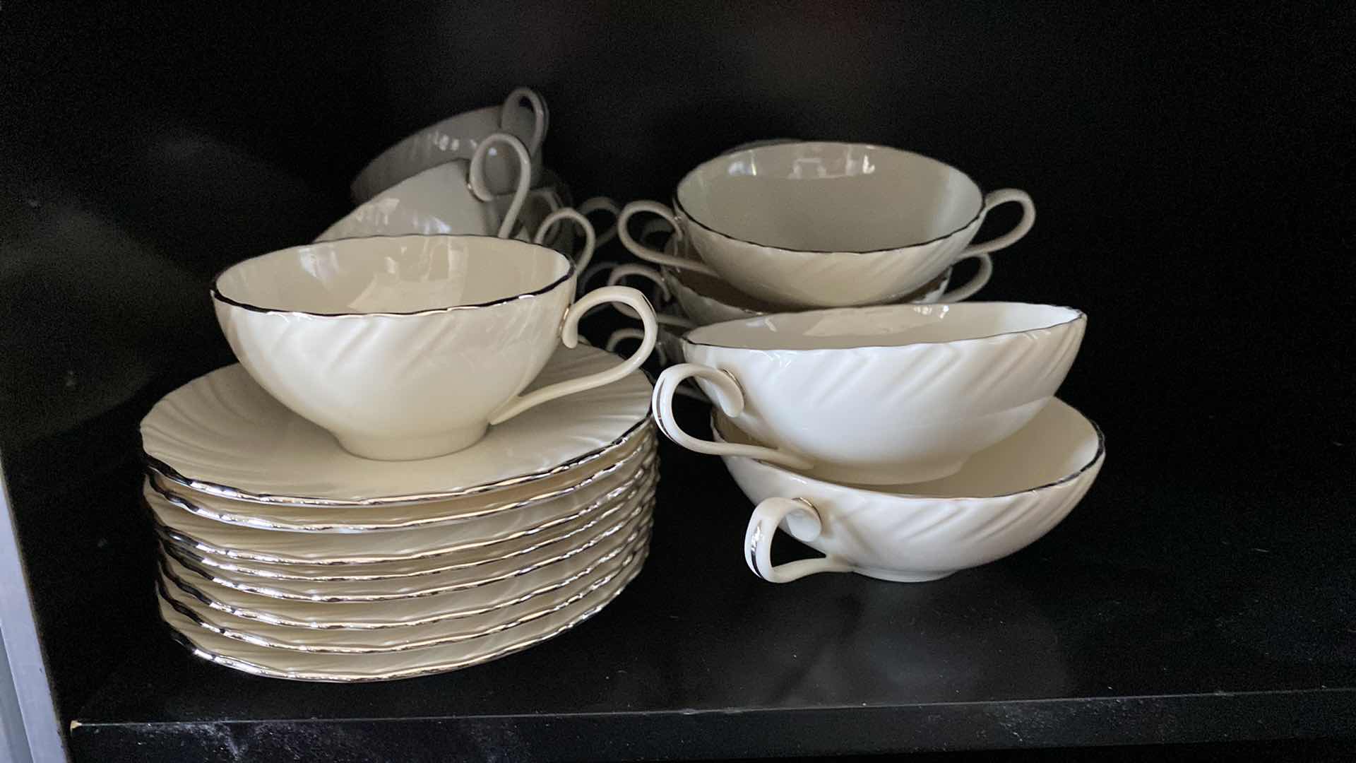 Photo 3 of 55 PIECES LENOX WEATHERLY CHINA MADE IN USA