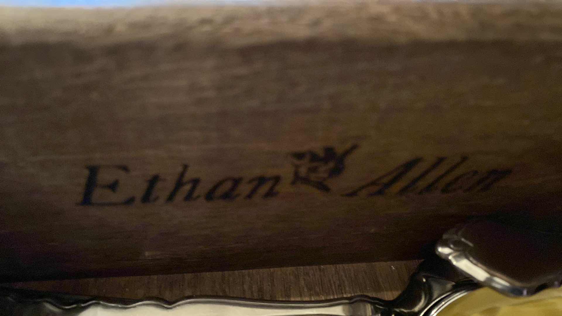 Photo 1 of ETHAN ALLEN WOOD CHINA DISPLAY/ SIDEBOARD 54” x 19“ x 75“ high