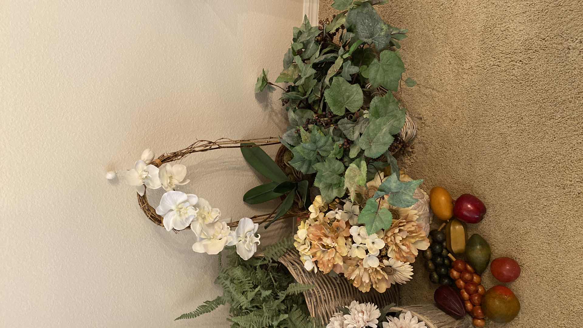 Photo 1 of FAUX PLANTS AND FRUIT