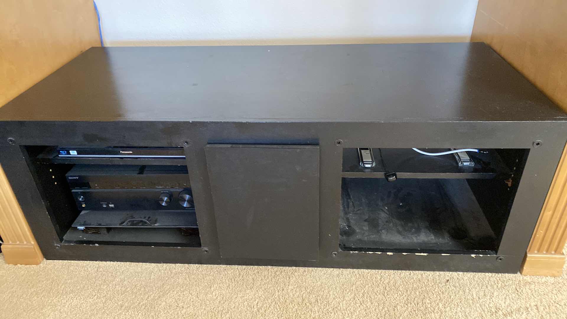 Photo 1 of BLACK COMPONENT CABINET 58“ x 24“ x 21“ high