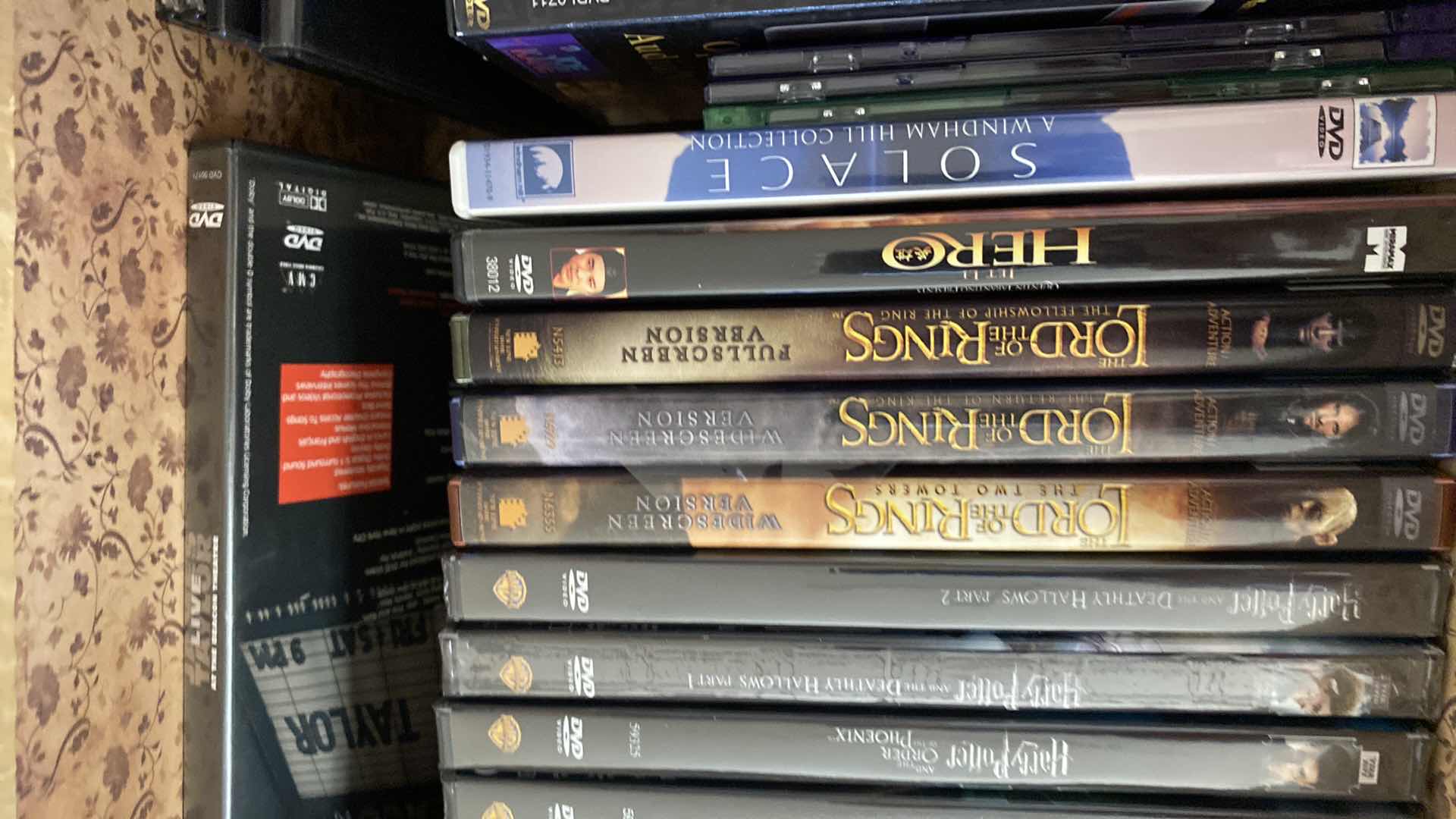 Photo 1 of 2 BOXES CDS AND DVDS HARRY POTTER AND MORE