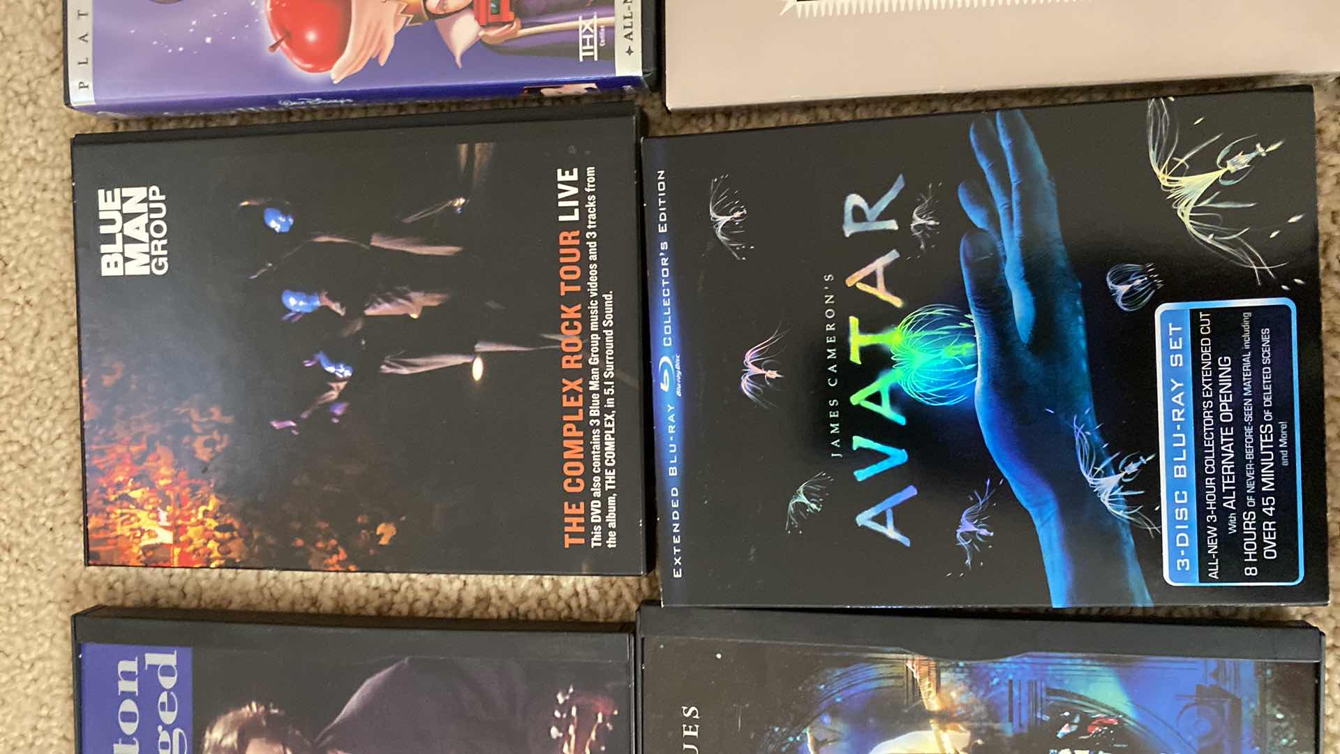 Photo 1 of 2 BOXES CDS AND DVDS HARRY POTTER AND MORE