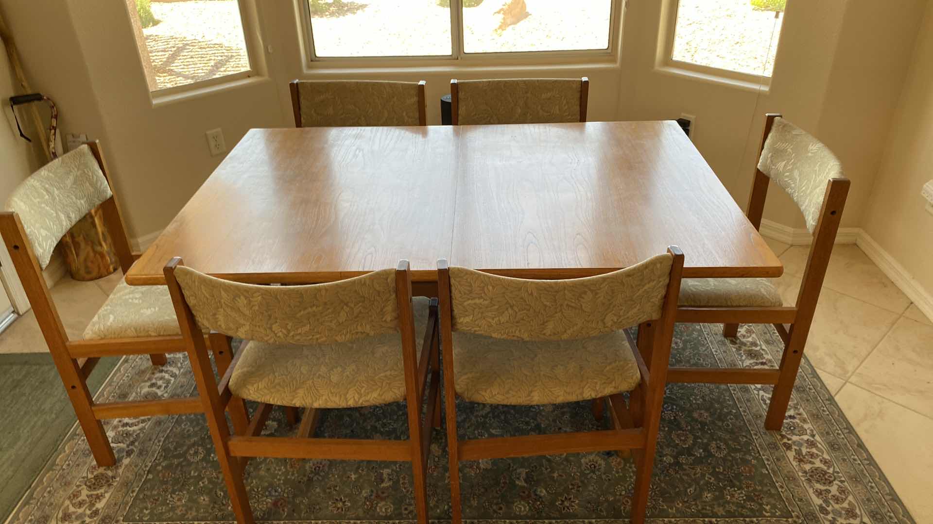 Photo 1 of 7 PIECE INFORMAL DINING SET 57“ x 37“ x 29“ high