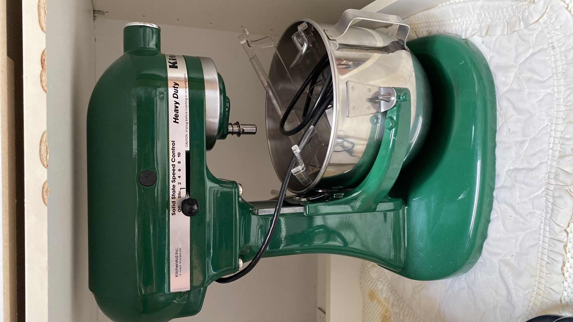 Photo 1 of KITCHEN AID HEAVY DUTY MIXER $550