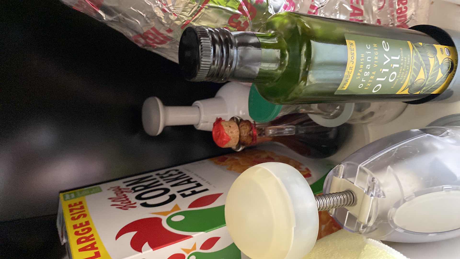 Photo 1 of CONTENTS UNDER KITCHEN CABINET OILS AND MORE