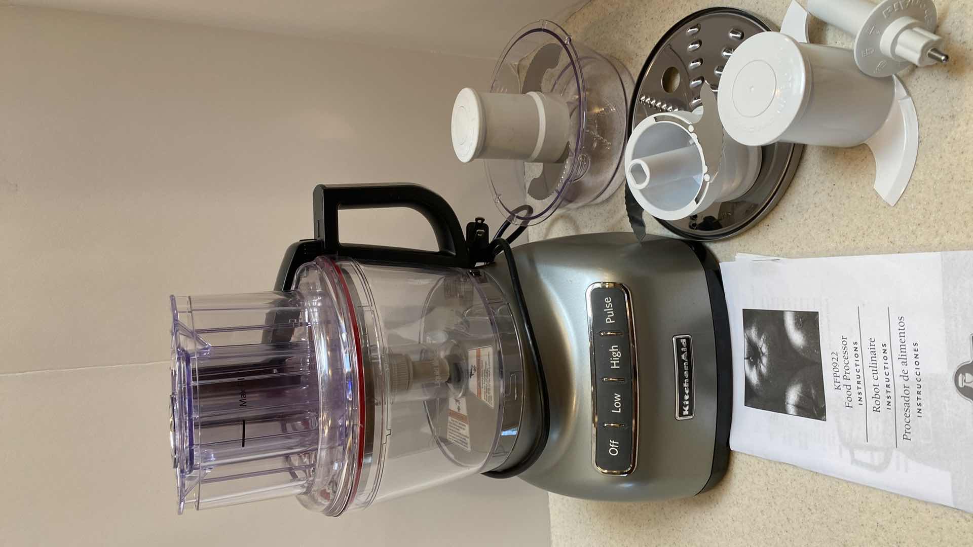Photo 1 of KITCHEN AID FOOD PROCESSOR