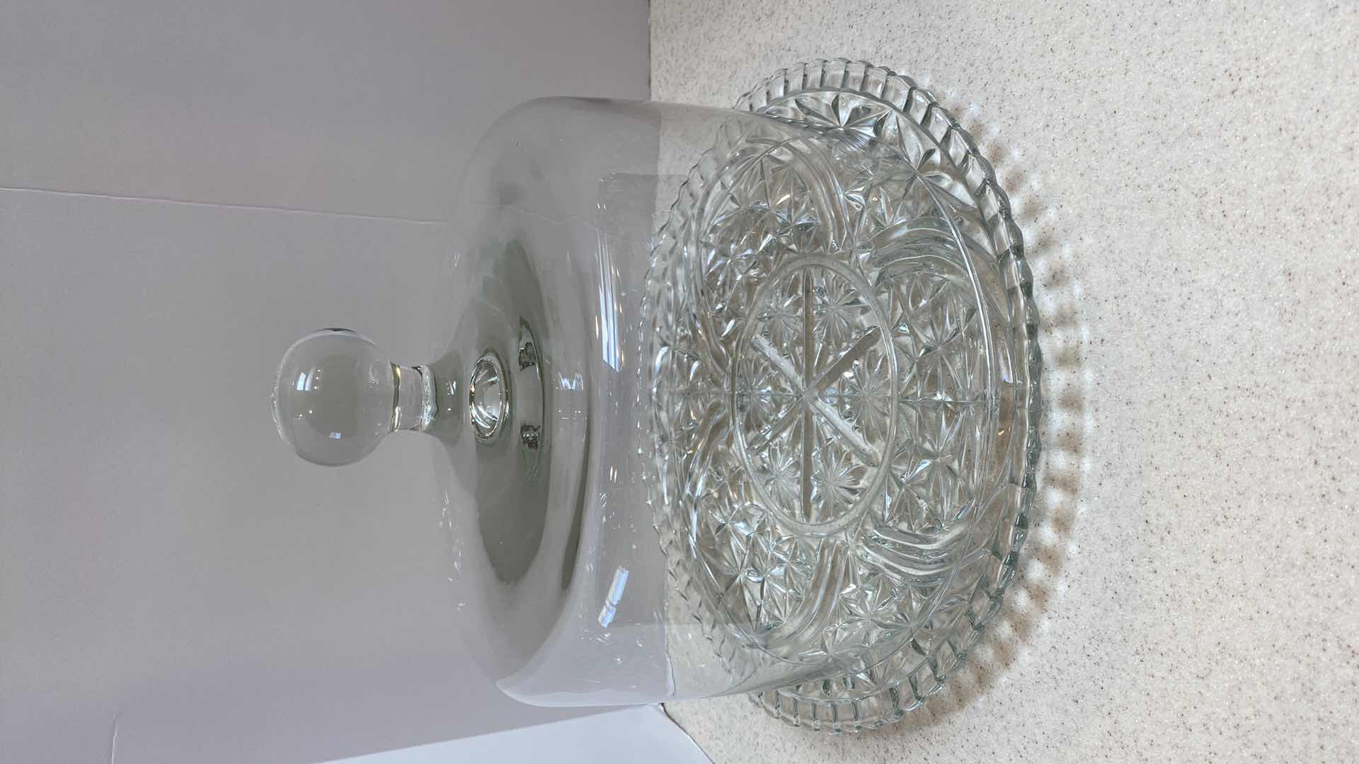 Photo 3 of CAKE PLATE WITH LID AND CHEESE BOARD WITH LID