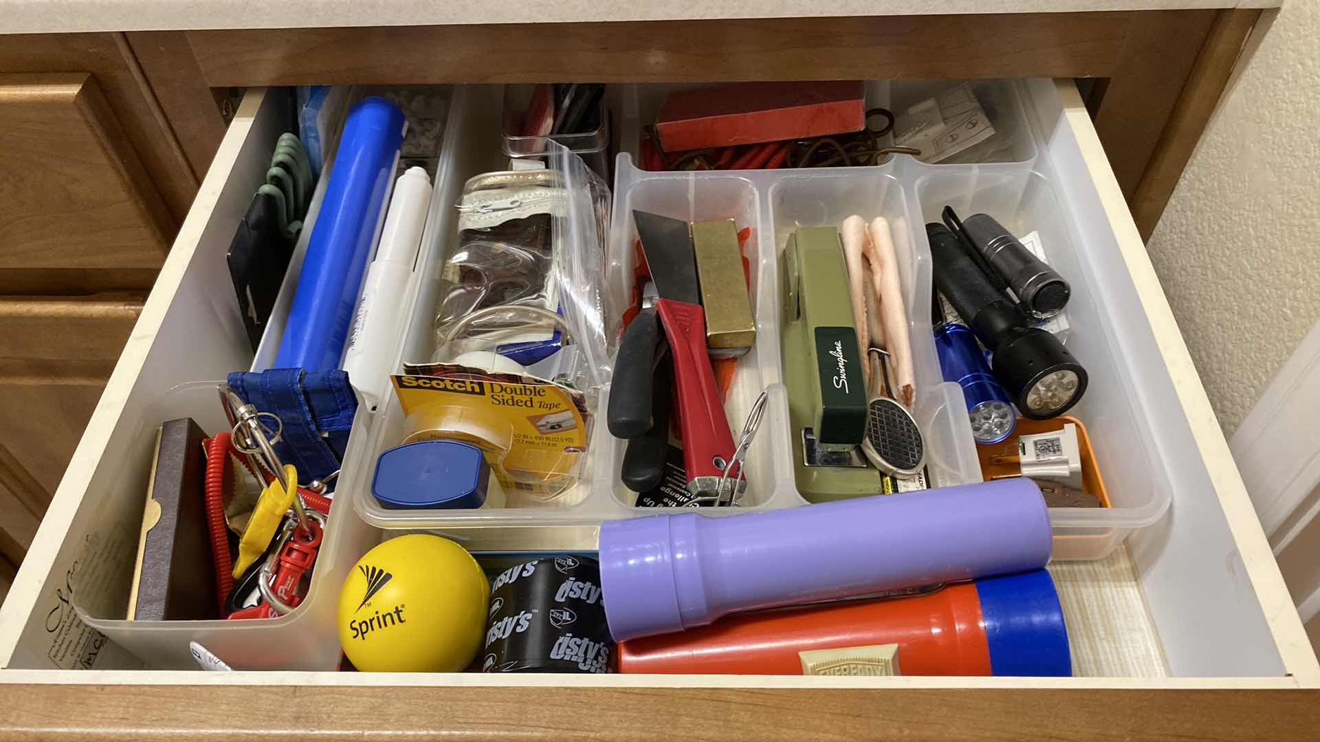 Photo 1 of CONTENTS OF DRAWER LAUNDRY ROOM FLASHLIGHTS AND MORE