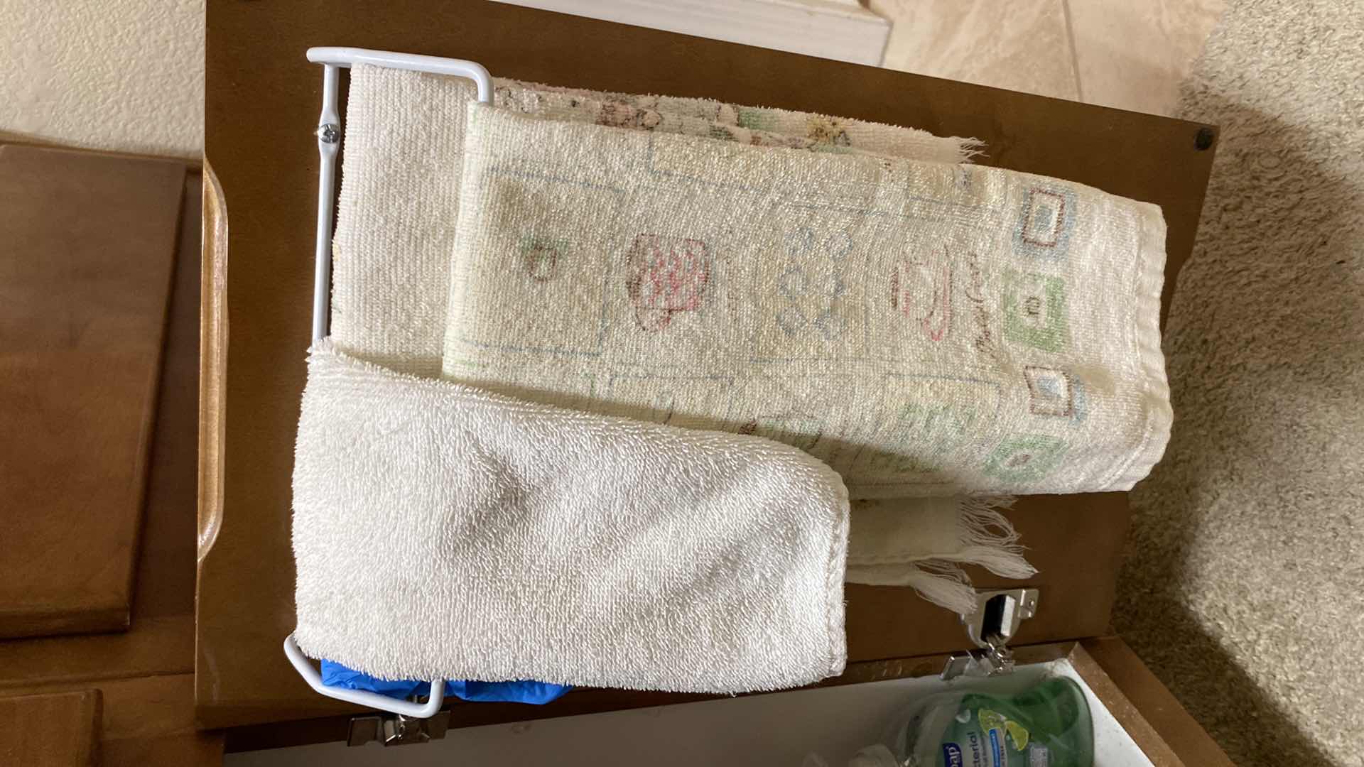 Photo 1 of CONTENTS OF CABINET LAUNDRY ROOM ASSORTED HOUSEHOLD ITEMS