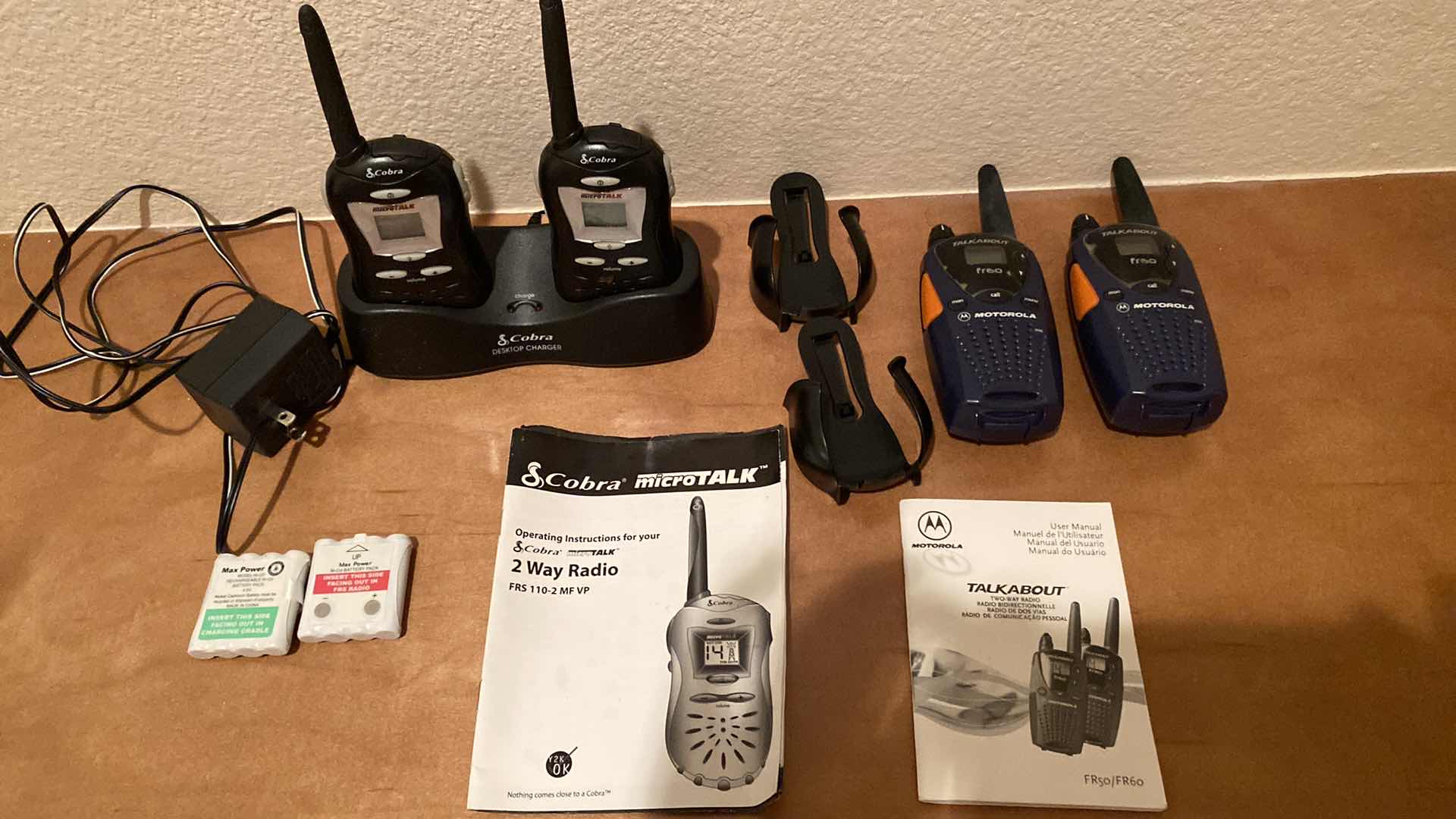 Photo 1 of COBRA AND MOTOROLA 2 WAY RADIOS