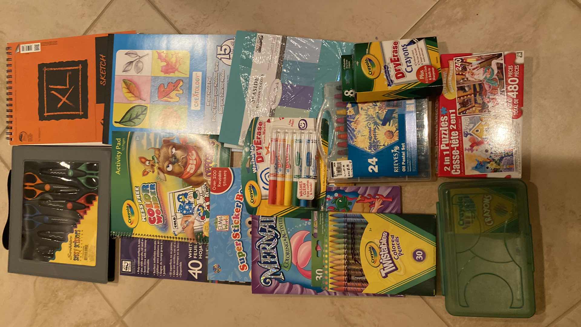 Photo 1 of Art, Supplies, Scissors, and Markers