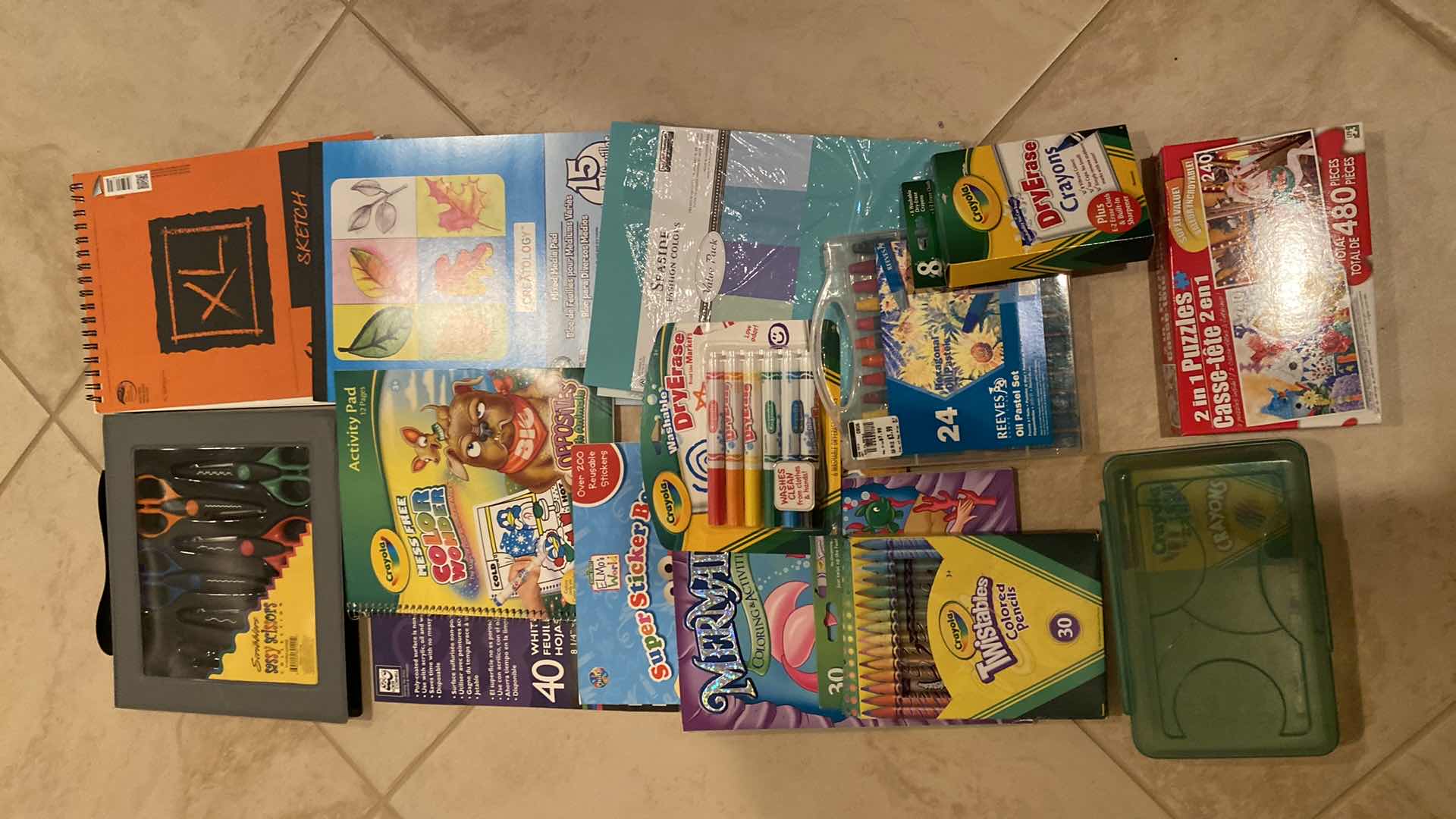 Photo 1 of Art, Supplies, Scissors, and Markers