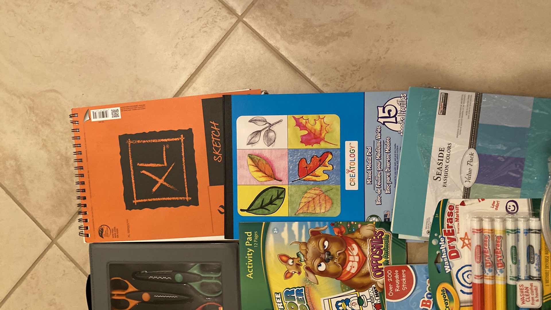 Photo 1 of Art, Supplies, Scissors, and Markers