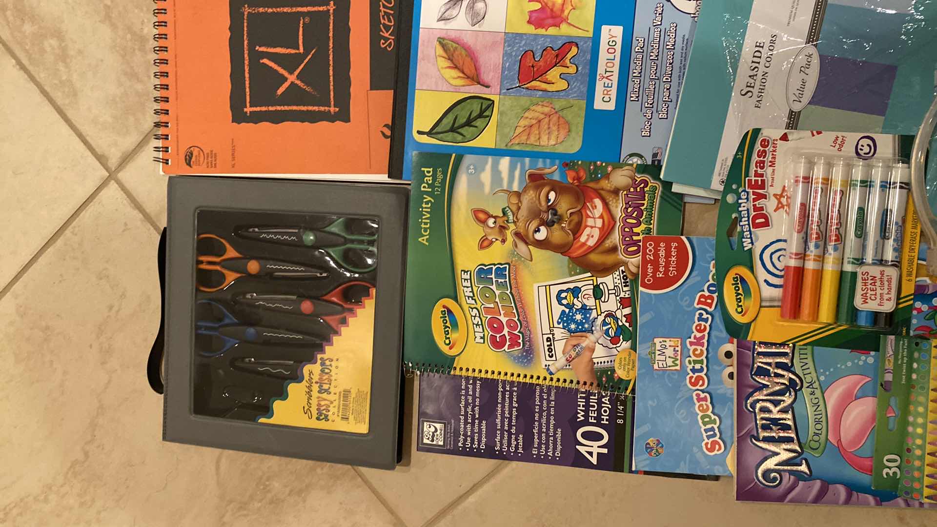 Photo 1 of Art, Supplies, Scissors, and Markers