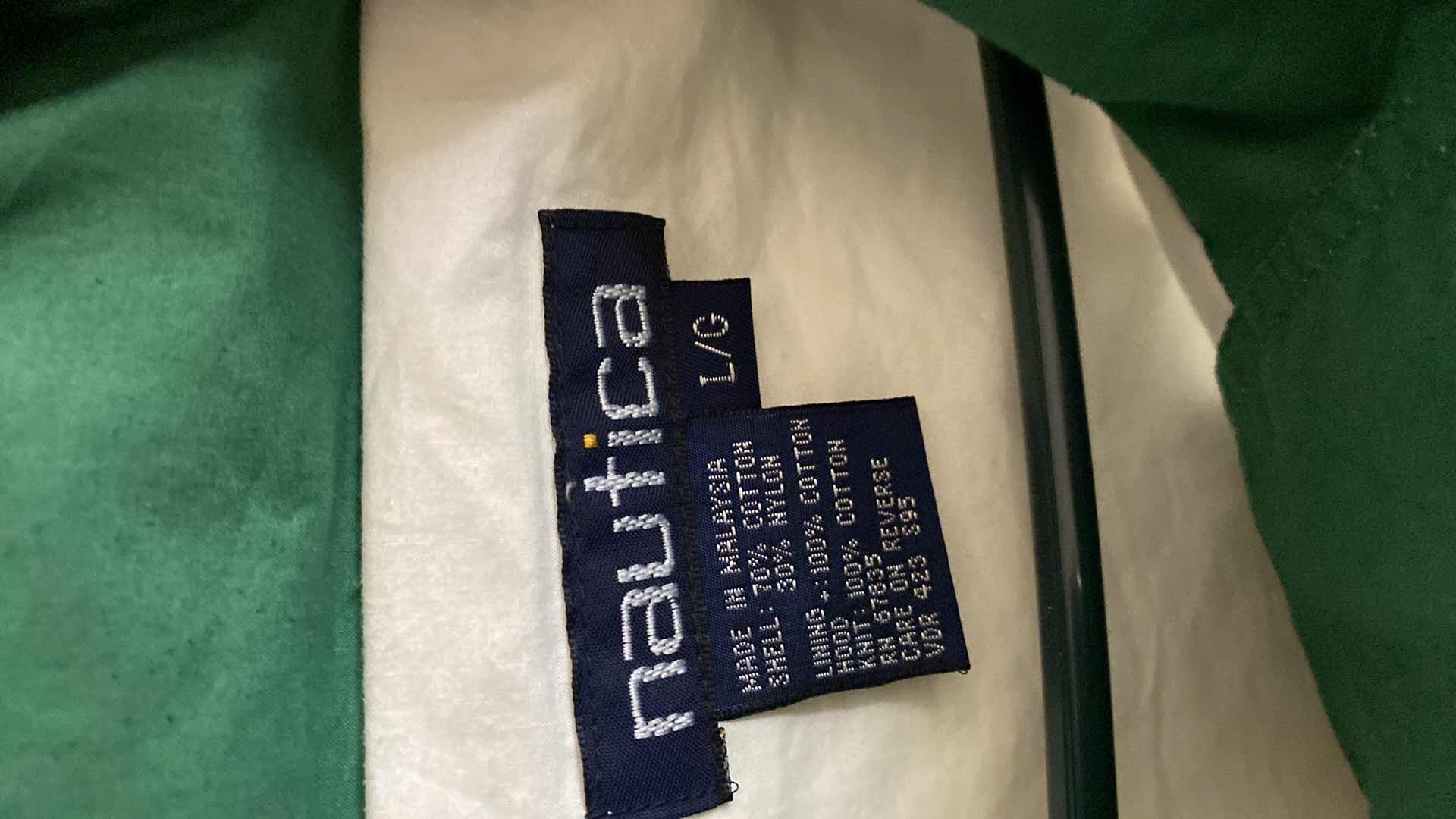 Photo 1 of Men’s size large Nautica Challenge jacket
