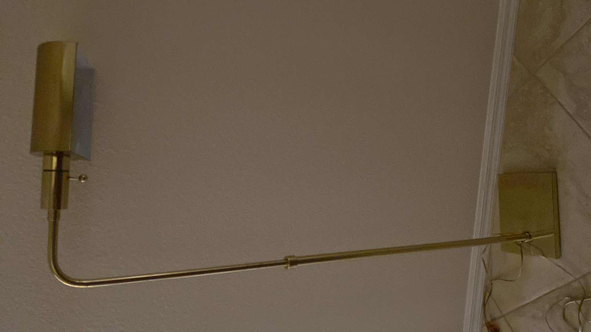 Photo 1 of Aluminum adjustable floor lamp H 48”