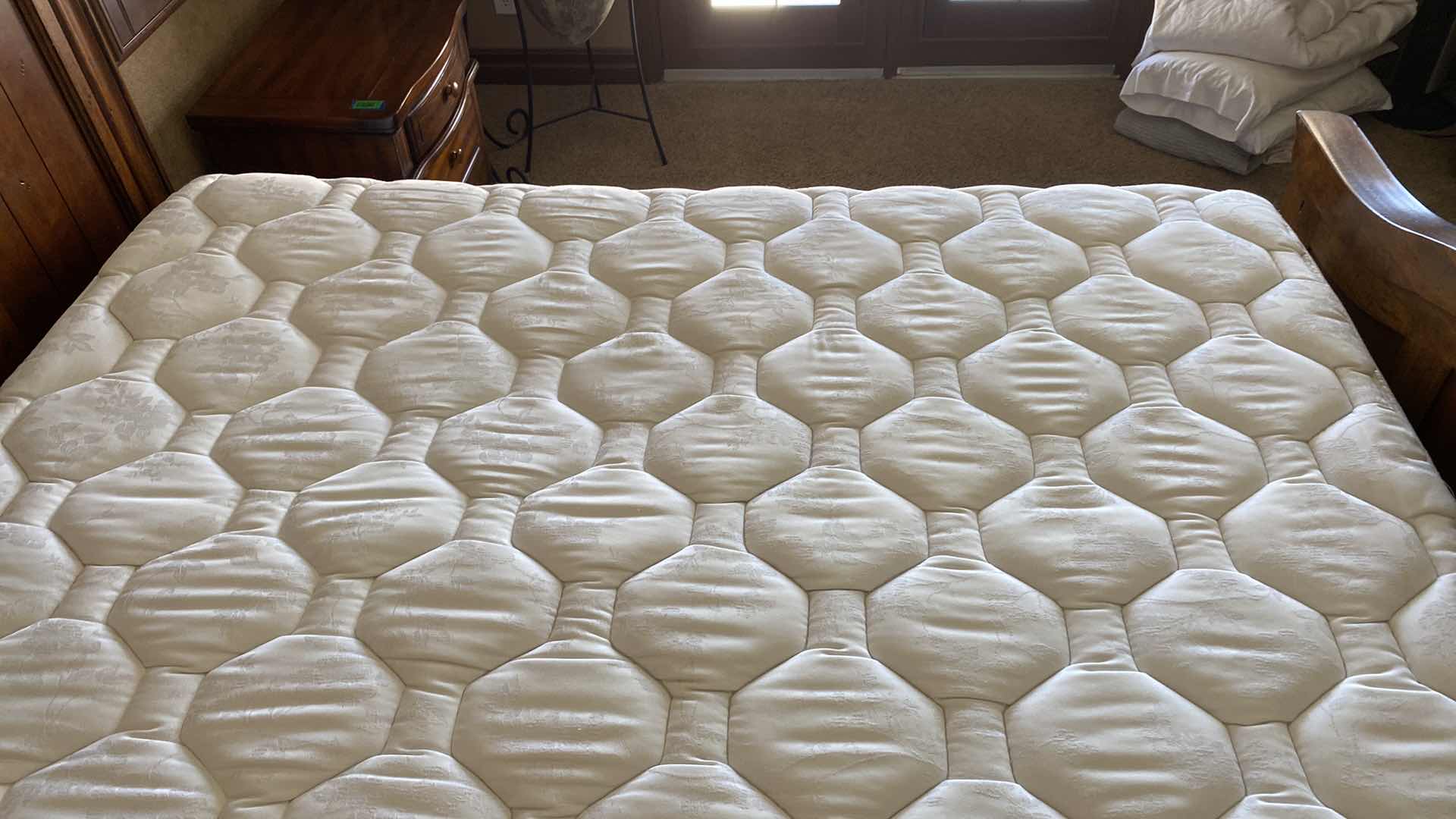 Photo 1 of KING PILLOW-TOP FLIPPABLE MATTRESS AND BOX SPRING 76” x 80”