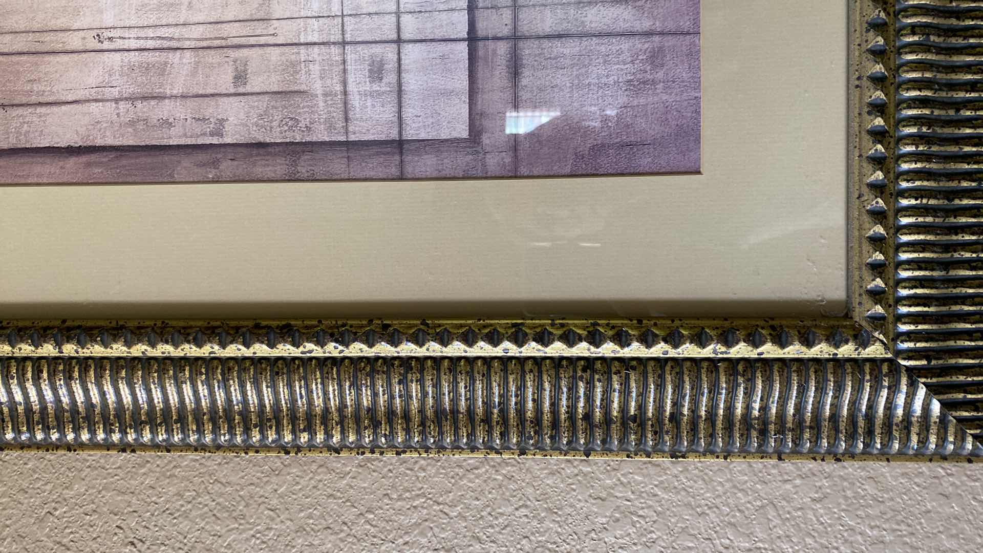 Photo 1 of FRAMED GEOMETRICAL ARTWORK 29” x 29”