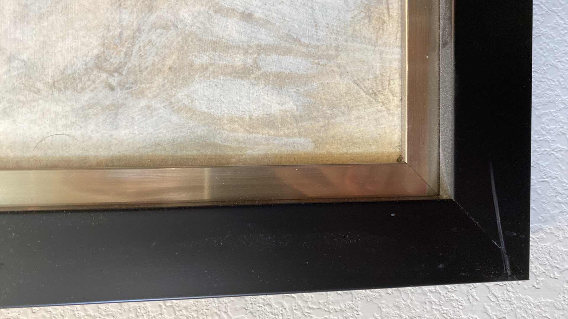 Photo 1 of BLACK FRAMED SIGNED NUDE ARTWORK 28” x 40”