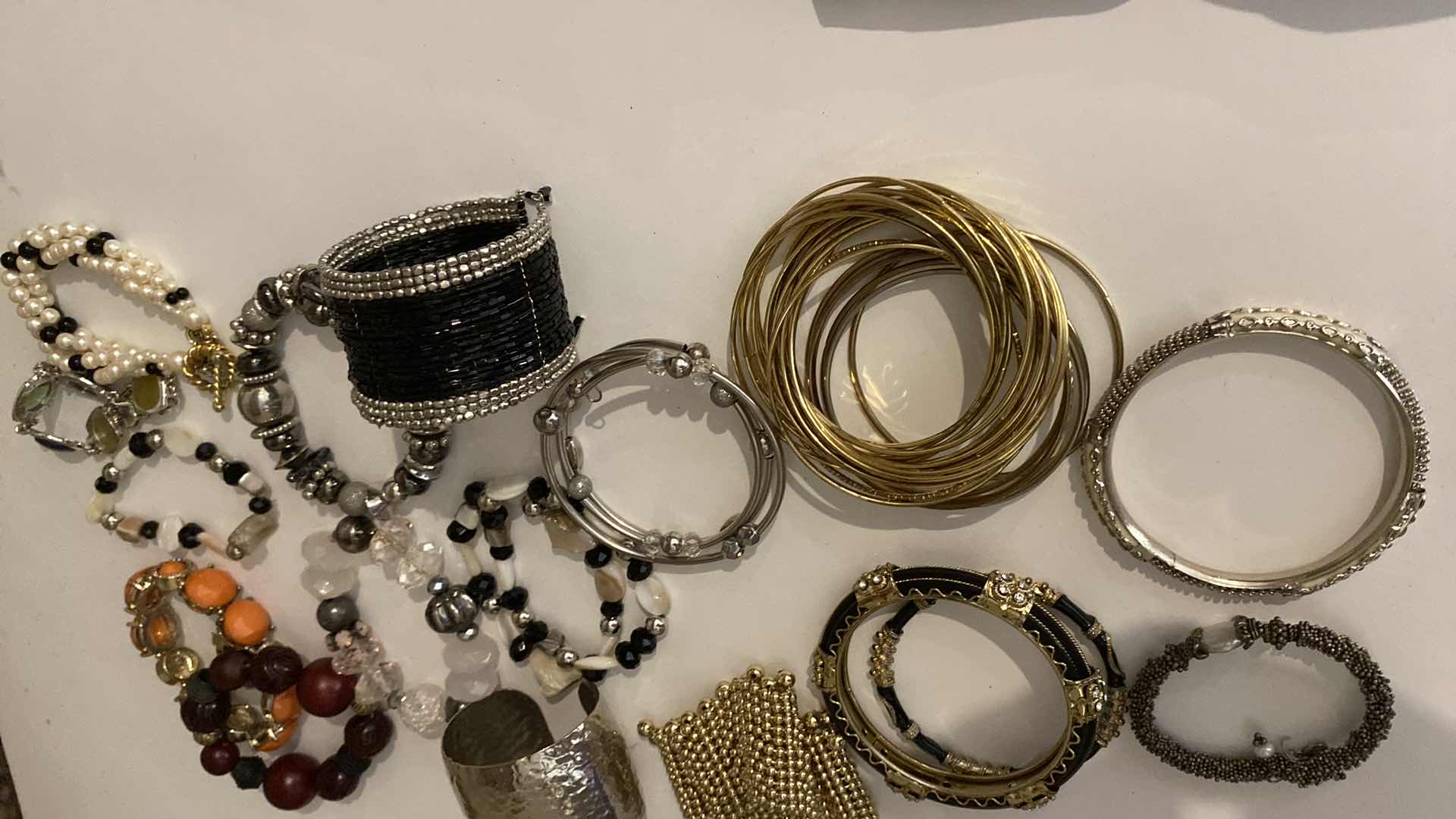 Photo 1 of ASSORTED COSTUME JEWELRY BRACELETS