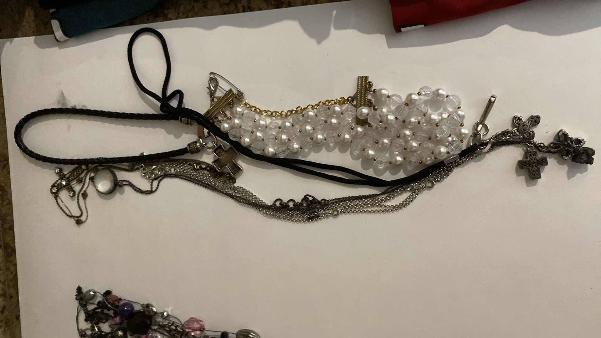 Photo 1 of ASSORTED COSTUME JEWELRY NECKLACES