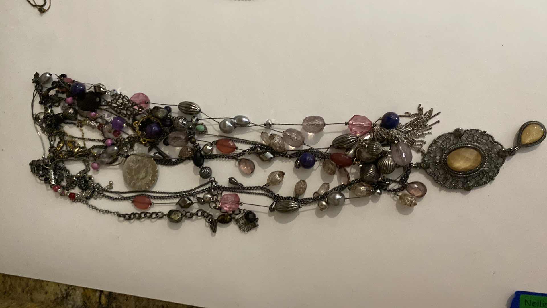 Photo 1 of ASSORTED COSTUME JEWELRY NECKLACES