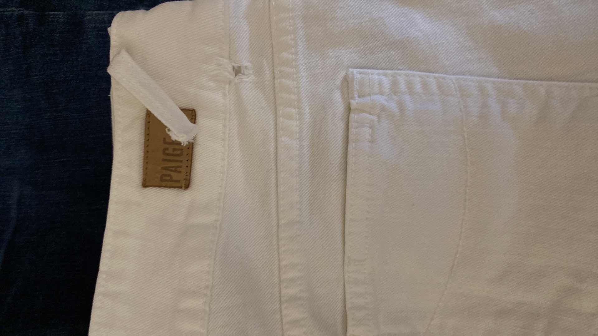 Photo 1 of 8-WOMENS SIZE 27 JEANS PAIGE, 7 FOR ALL MANKIND AND MORE