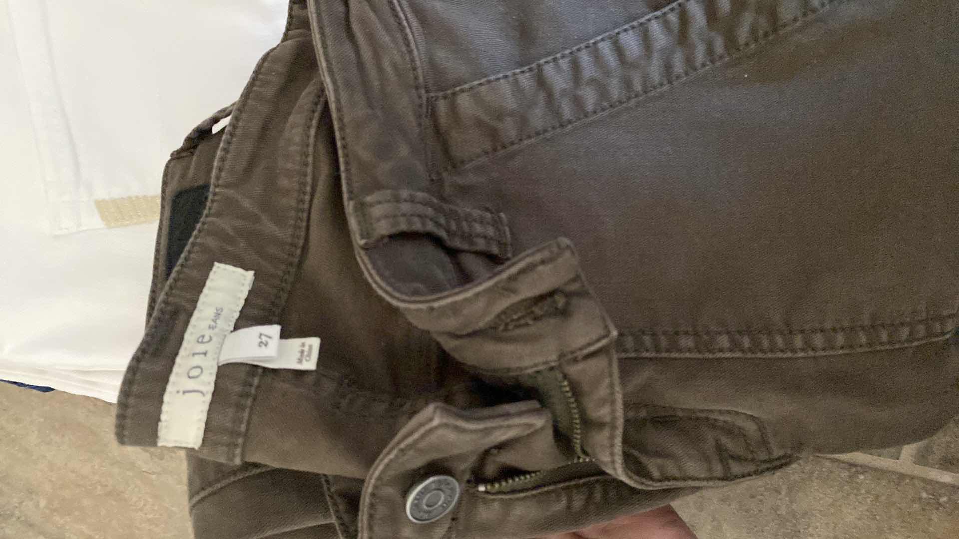 Photo 1 of 8-WOMENS SIZE 27 JEANS PAIGE, 7 FOR ALL MANKIND AND MORE