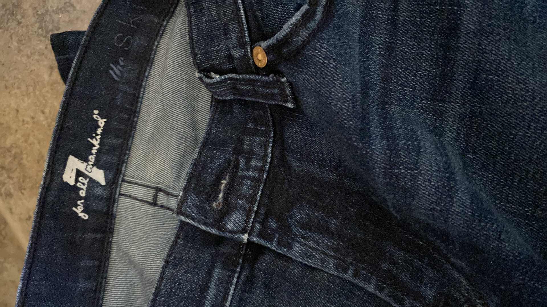 Photo 1 of 8-WOMENS SIZE 28 JEANS MOTHER PAIGE 7 FOR ALL MANKIND AND MORE