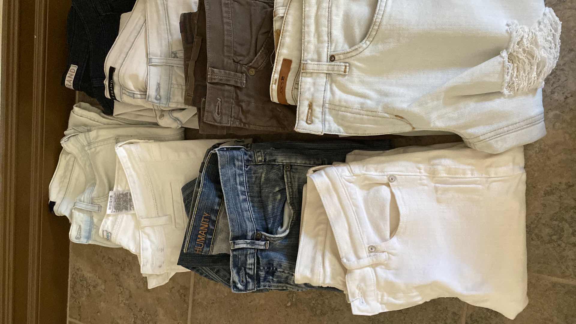 View 9 of 8-WOMENS SIZE 28 JEANS JOES, ARMANI CITIZENS OF HUMANITY AND MORE