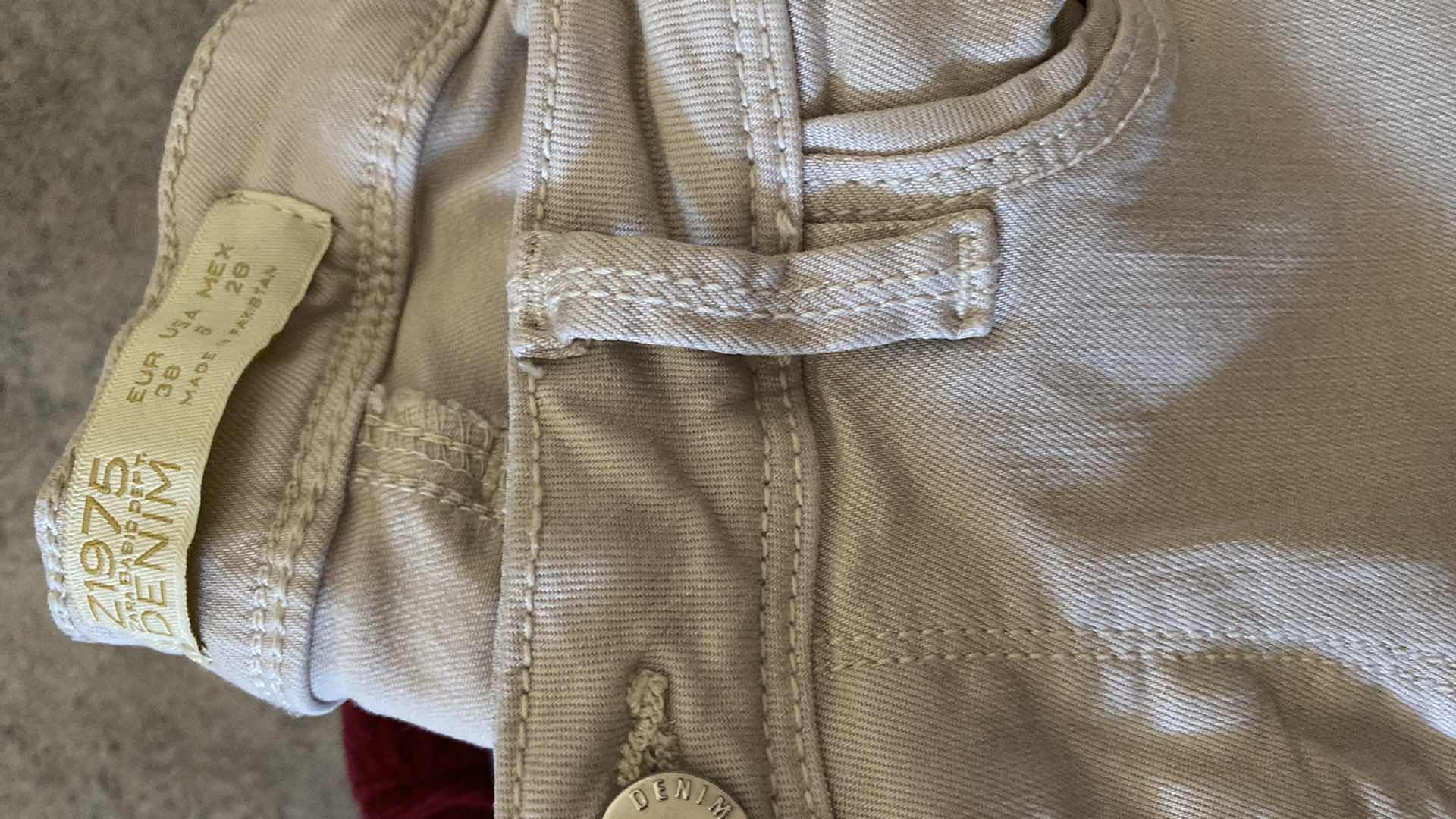 Photo 1 of 5-WOMENS SIZE 7 and 6 JEANS