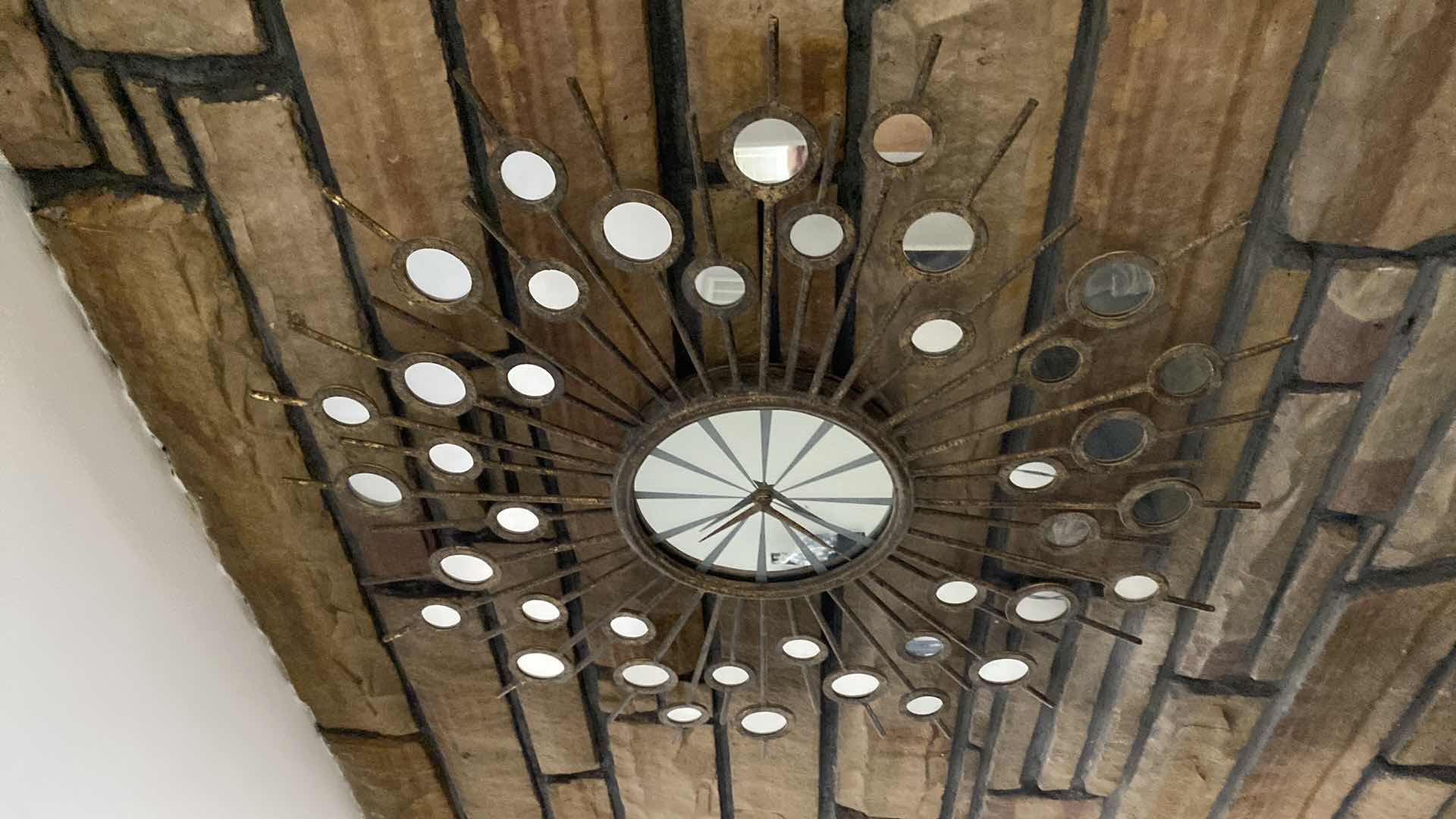 Photo 1 of MID CENTURY MODERN CLOCK 30”