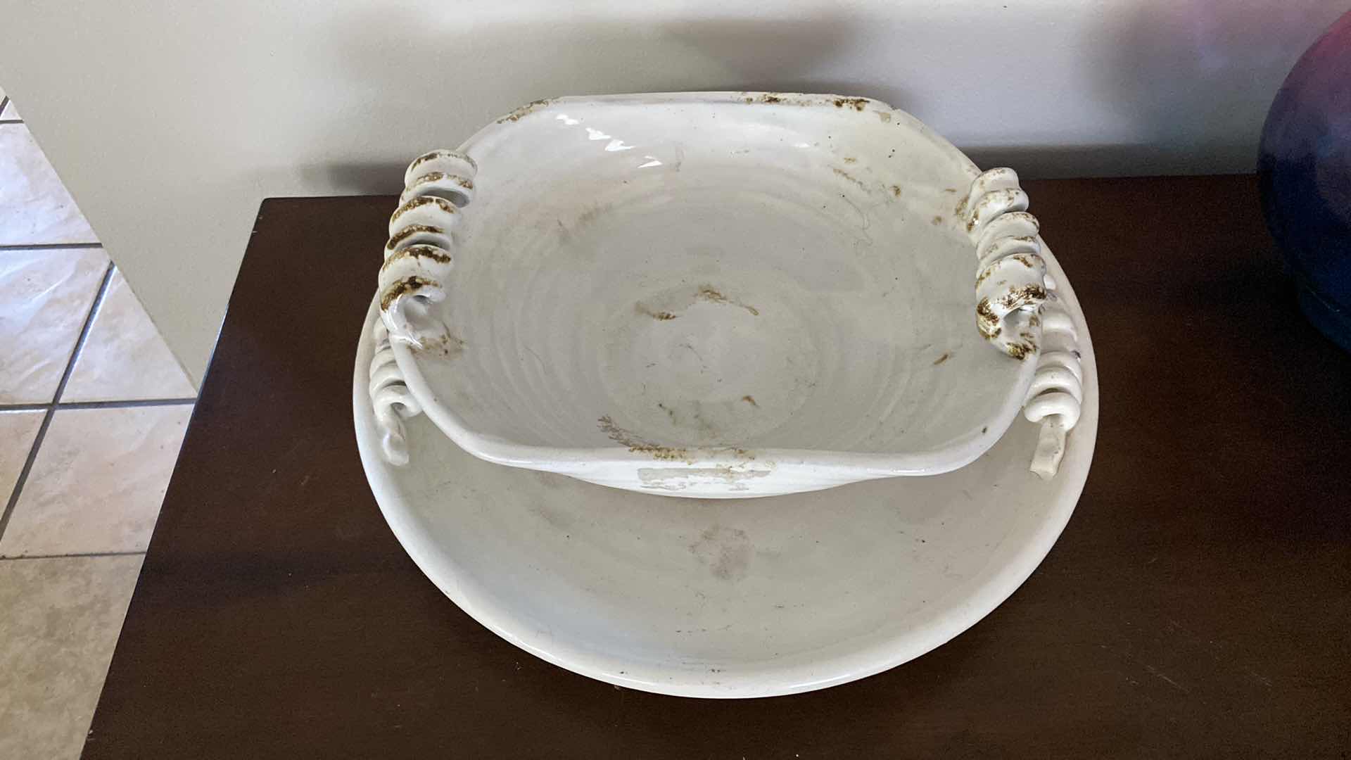 Photo 1 of CERAMICS GLAZED POTTERY LARGEST 18“ x 17“