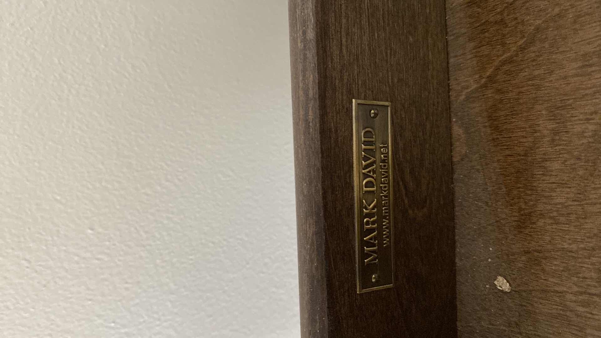 Photo 1 of CONTEMPORARY MARK DAVID FURNITURE  DESK WITH BUILT IN LIGHT AND ELECTRICAL CONNECTIONS 60” x 28“ H 30“